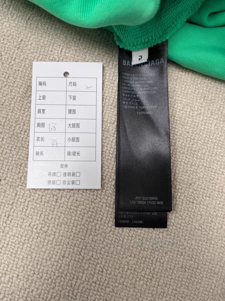 Balenciaga Balenciaga Logo Printed Hooded Sweatshirt Size US M / EU 48-50 / 2 - 5 Thumbnail