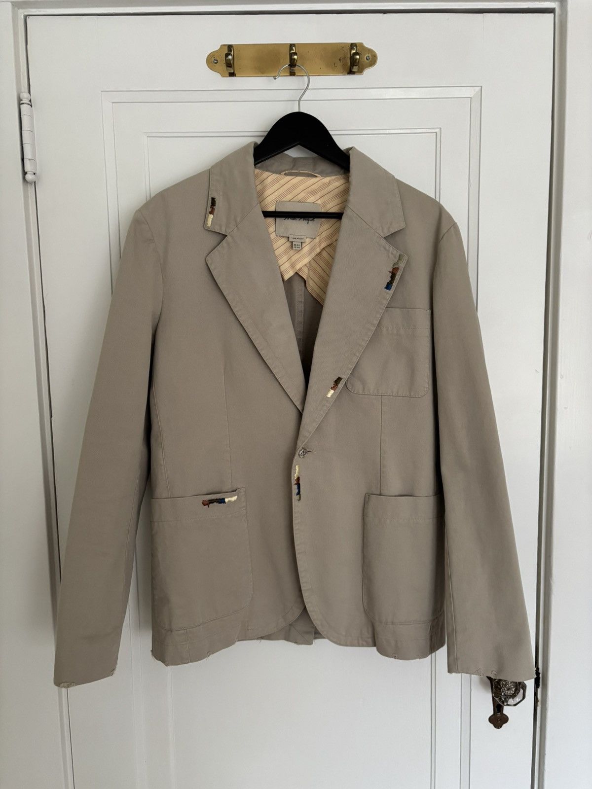 Nick Fouquet Nick Fouquet Embroidered Detailed Blazer Size 44S - 1 Thumbnail