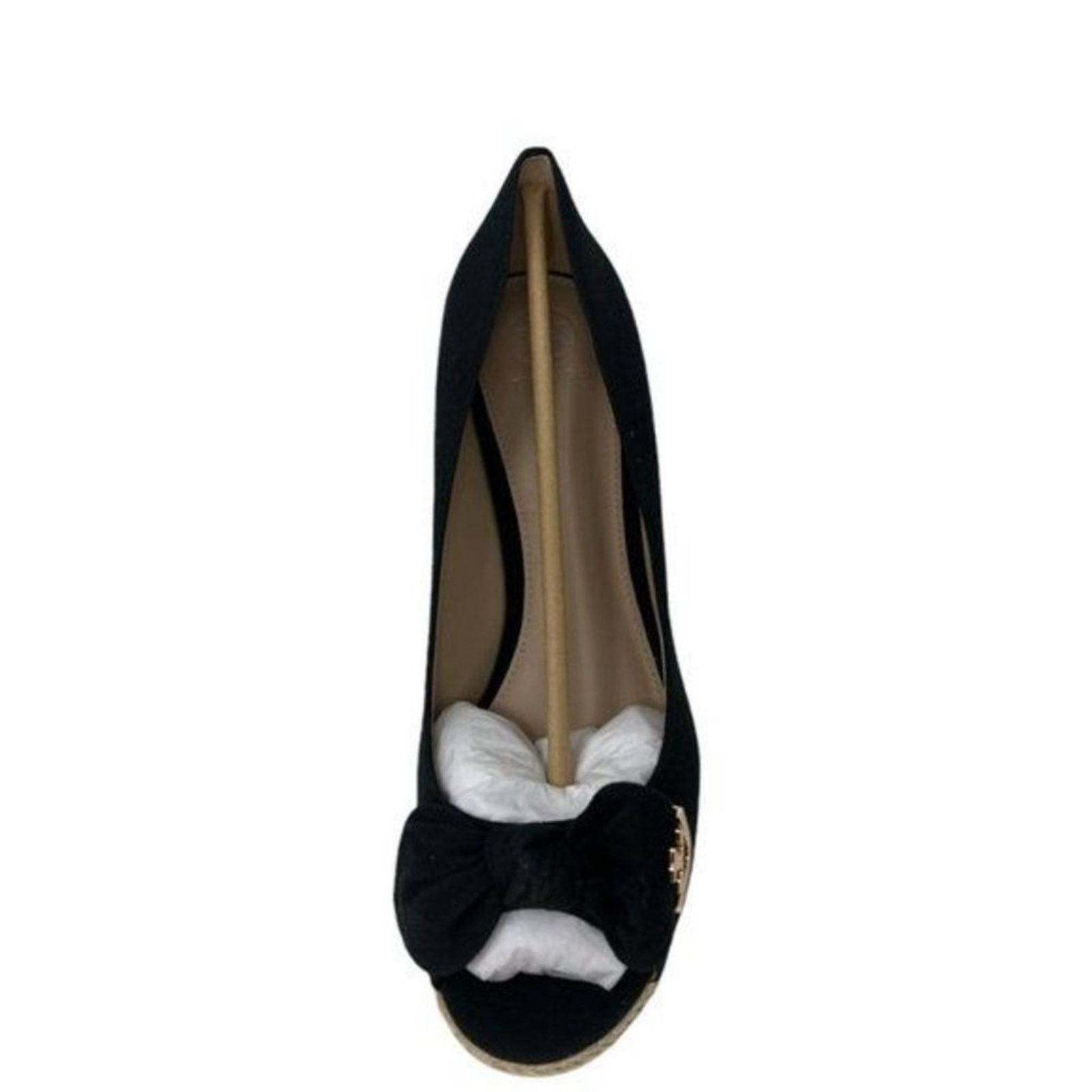 Tory Burch Tory Burch Black Platform Espadrille Wedges 11M NEW Size US 11 / IT 41 - 2 Thumbnail