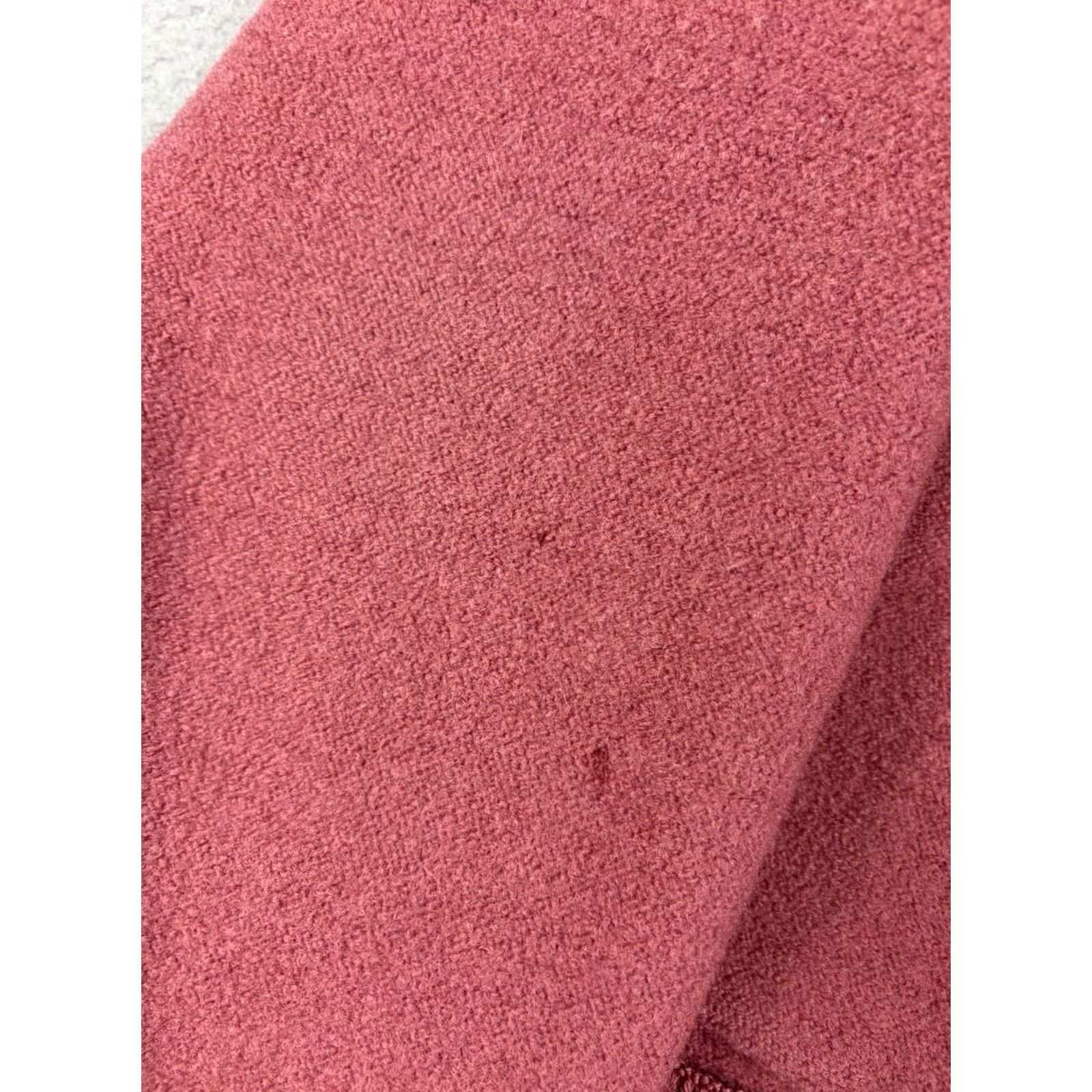 Vintage VINTAGE Geiger Cardigan Sweater Women’s Size 46 Pink Wool Knit Button Front Puff Sleeve Round Neck Casual Womens Size L / US 10 / IT 46 - 3 Thumbnail