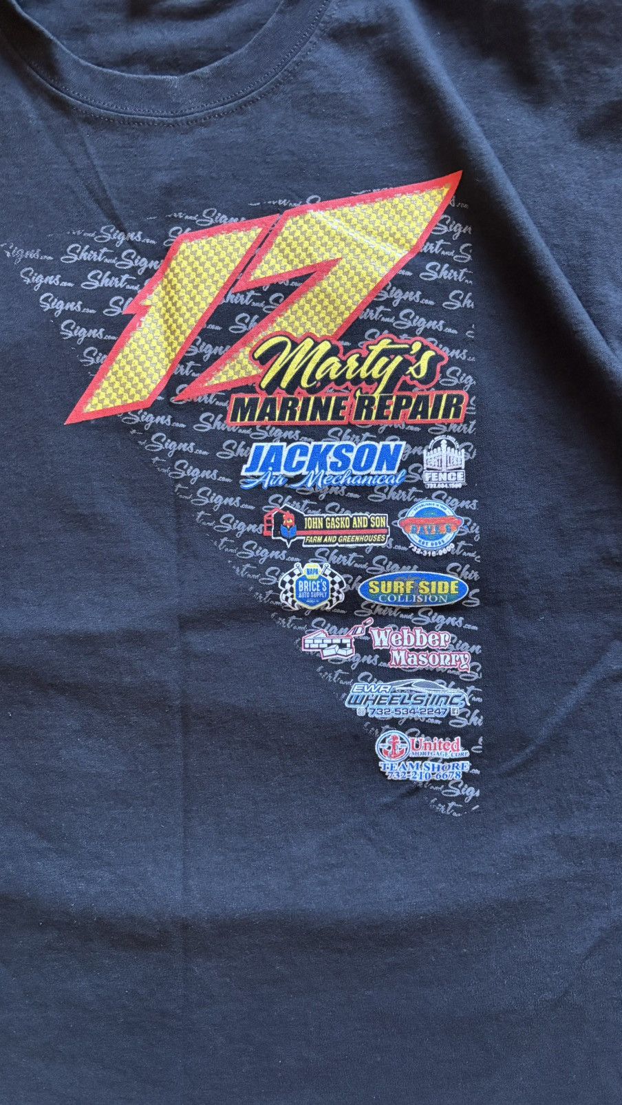NASCAR 2XL- Y2K Double Sided Graphic Racing Tee Size US XL / EU 56 / 4 - 2 Thumbnail