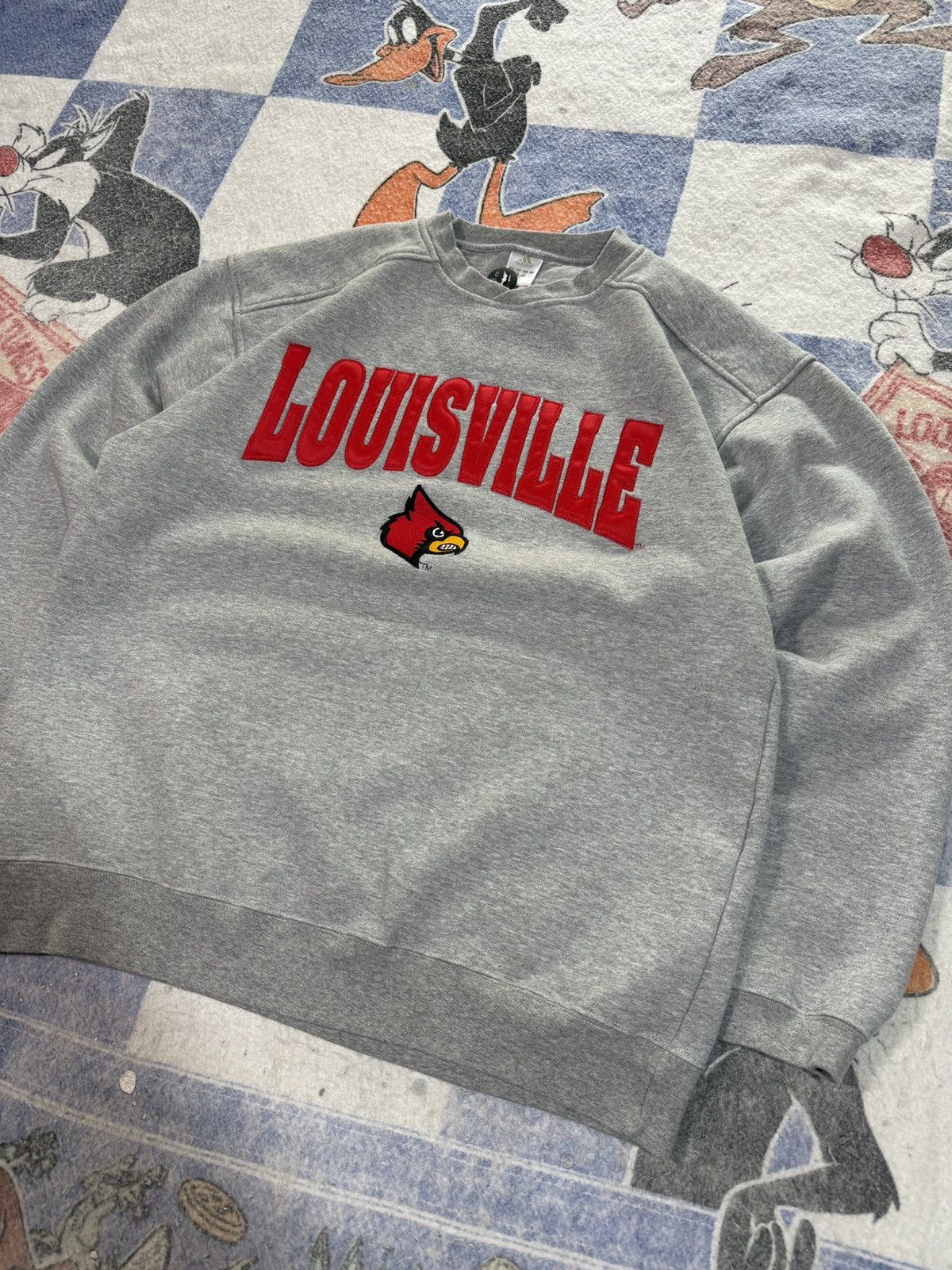 NCAA Vintage Louisville cardinals crewneck sweatshirt Size US L / EU 52-54 / 3 - 2 Thumbnail
