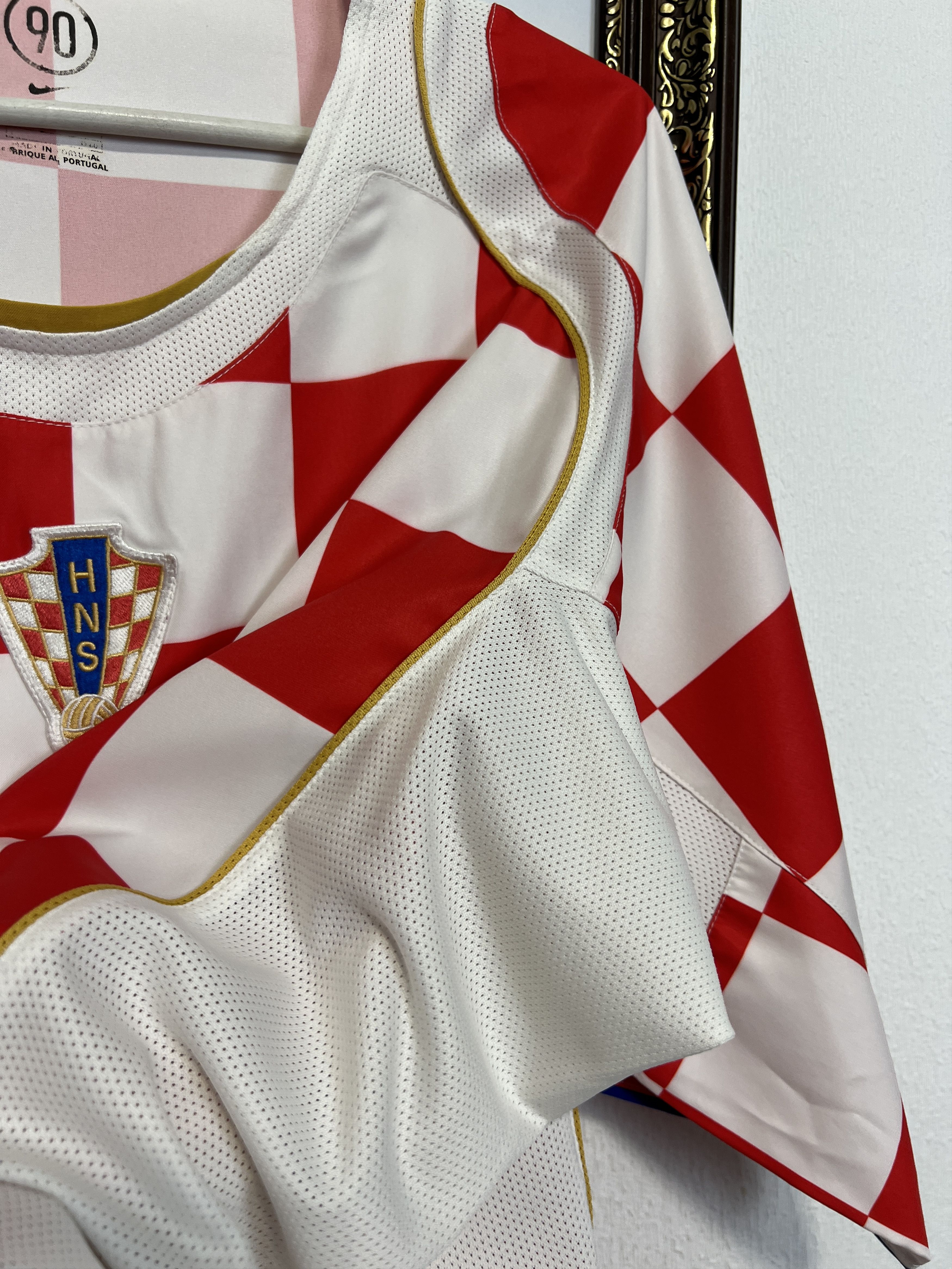 Nike Croatia Home football shirt Soccer Jersey National Trikot Size US XXL / EU 58 / 5 - 4 Thumbnail