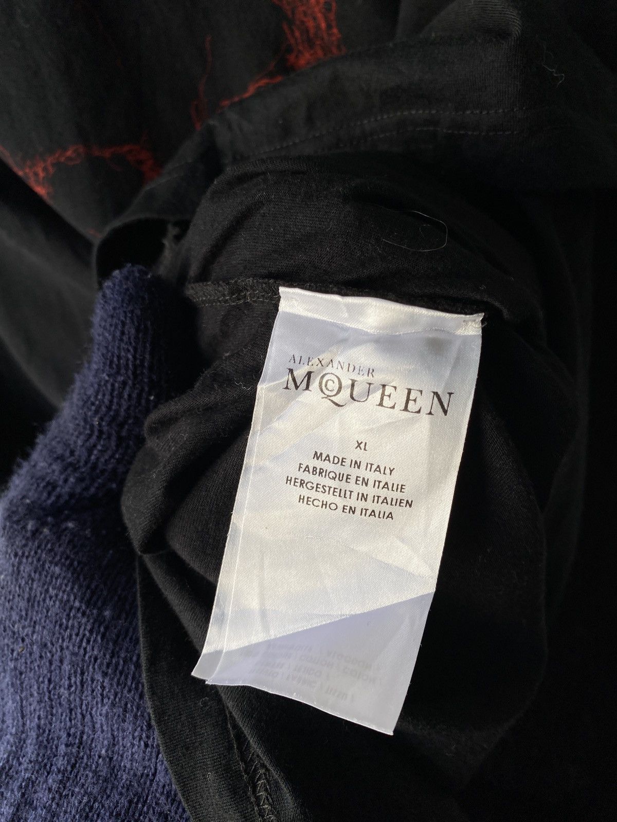 Alexander McQueen Alexander Mc Queen Skull Design T Shirt Size US M / EU 48-50 / 2 - 8 Thumbnail