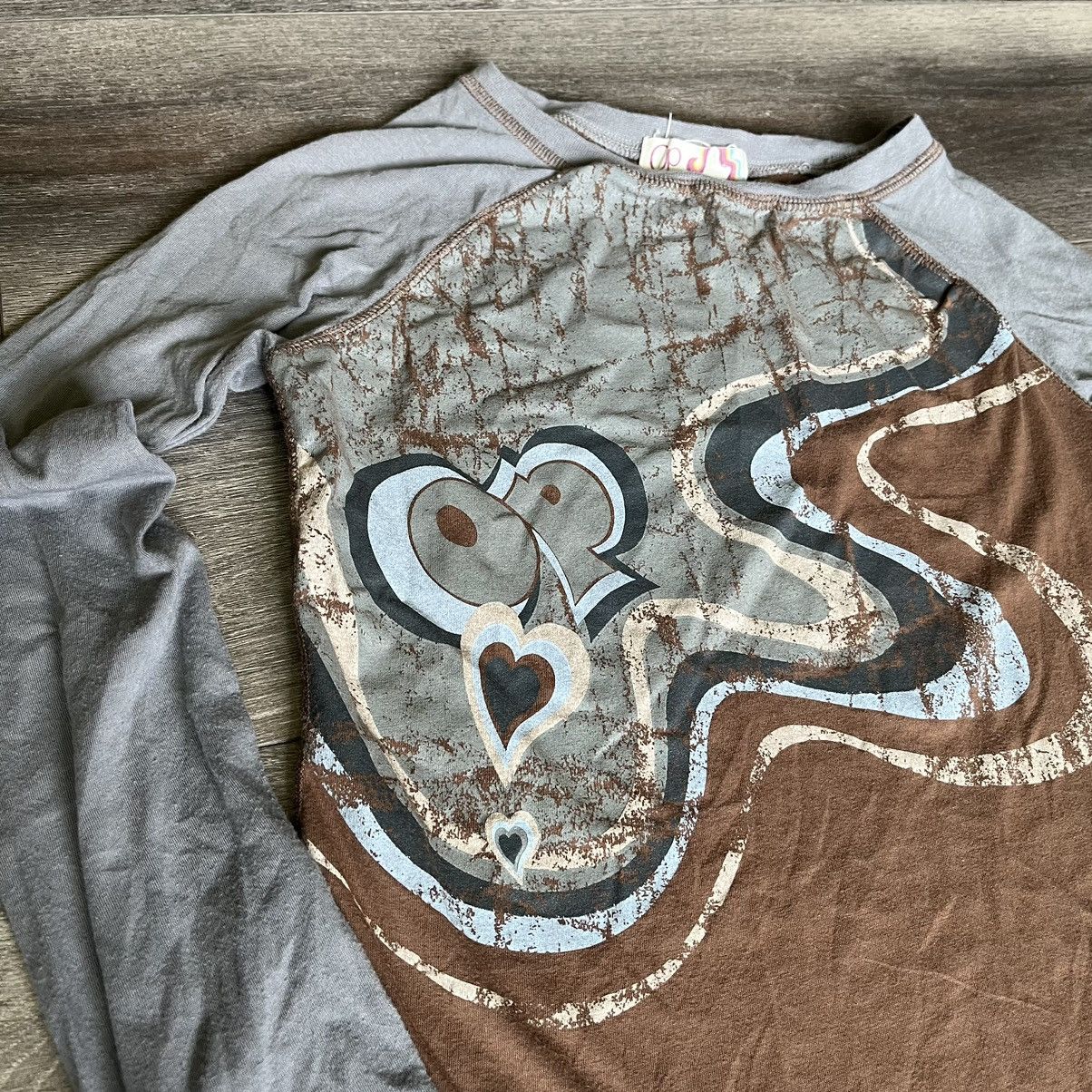 Ocean Pacific Vintage 2000s Ocean Pacific Affliction Style Longsleeve Tee Size XS / US 0-2 / IT 36-38 - 2 Thumbnail