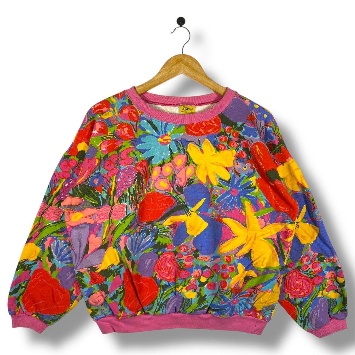 Vintage Vintage 90's KEN DONE Art And Design Flowers Abstract Size US M / EU 48-50 / 2 - 1 Thumbnail