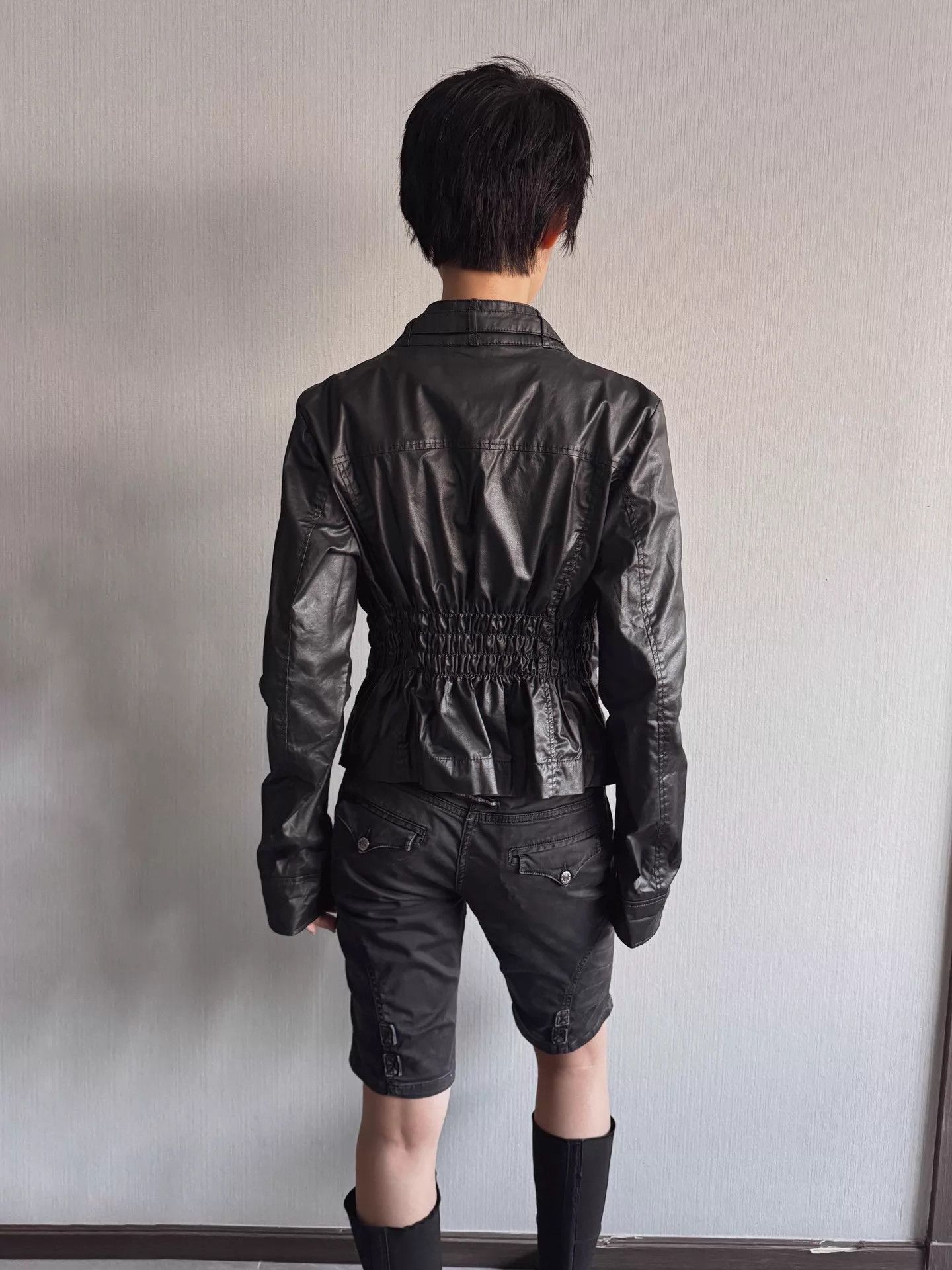 Miss Sixty Miss Sixty Vintage Metal Black Scimitar Waist Jacket XL Size XL / US 12-14 / IT 48-50 - 6 Thumbnail