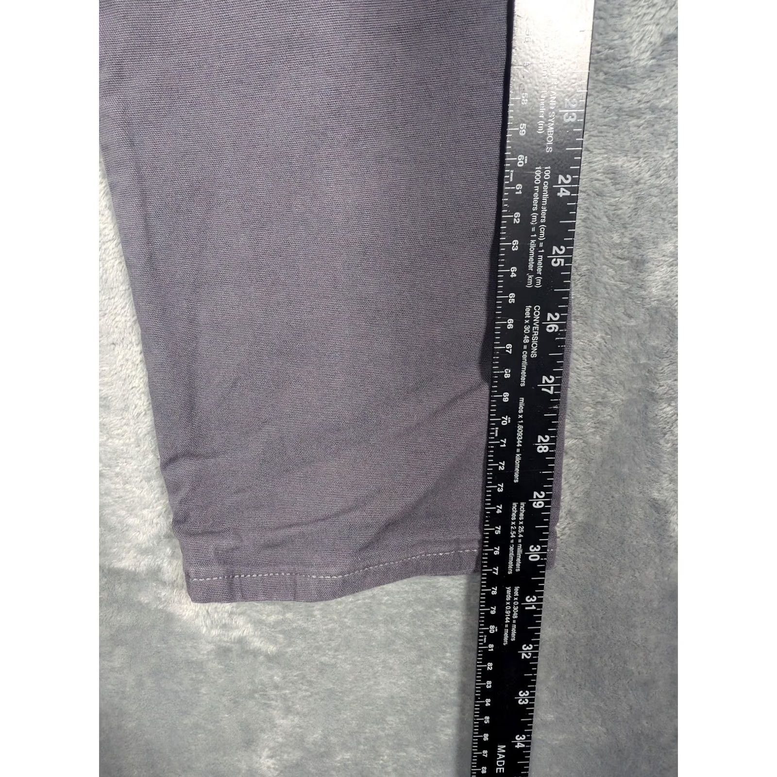 Raleigh Denim Raleigh Denim Jeans Mens 29x30 Gray Jones Slim Fit Khaki Pants Made USA Casual Size US 29 - 4 Thumbnail