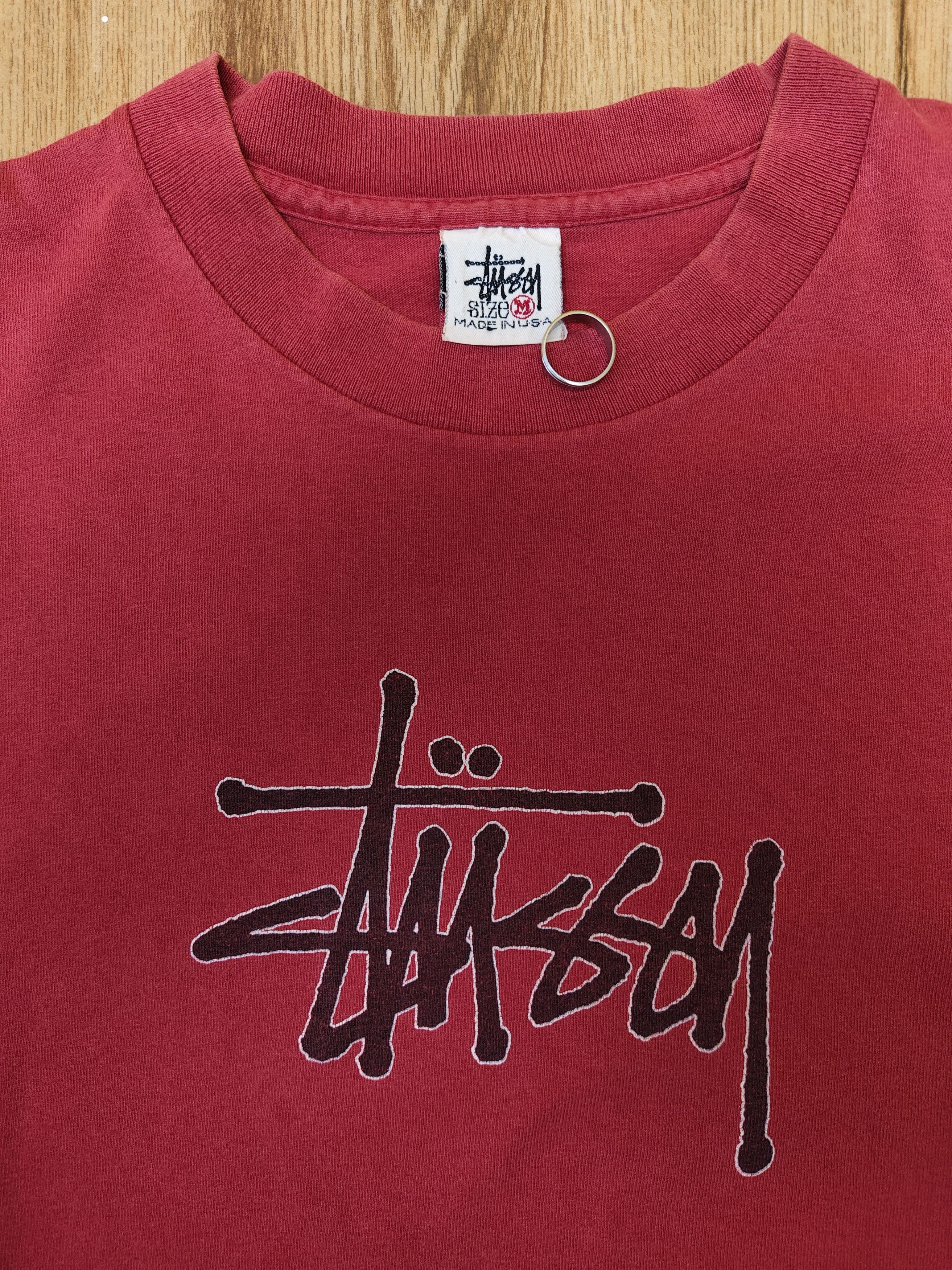 Stussy Vintage Mid 90's Stussy Basic Signature Logo Size US M / EU 48-50 / 2 - 6 Thumbnail