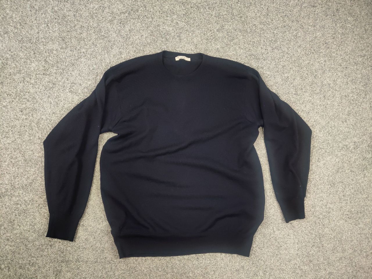 Vintage Navica Of Scotland Monn Vintage Navy Wool Pullover Sweater Size US L / EU 52-54 / 3 - 2 Thumbnail