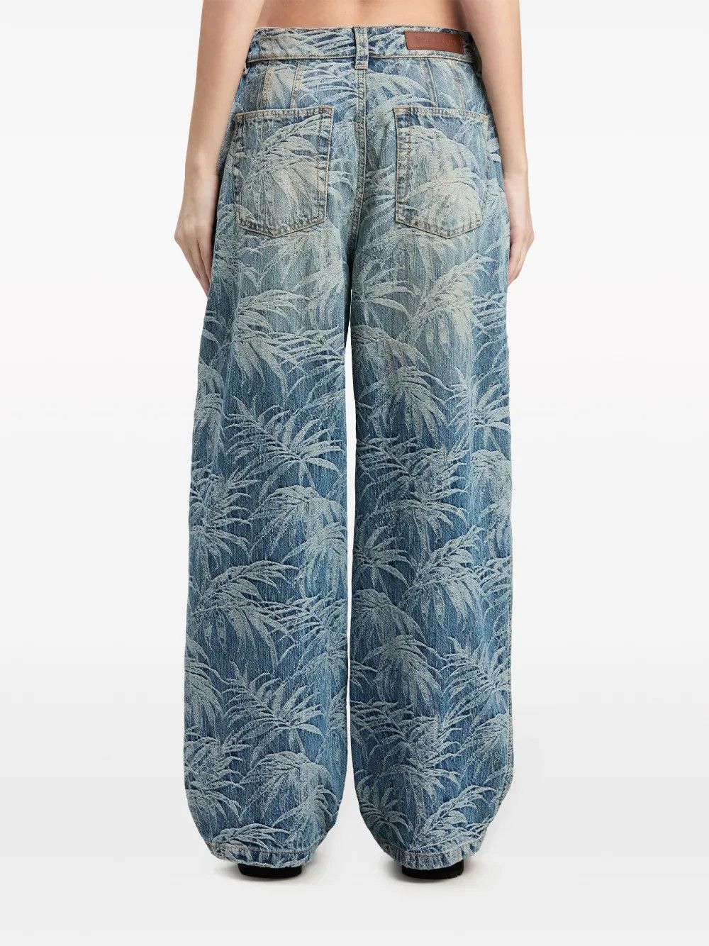 Palm Angels o1y1125 Denim Pant in Blue Size 29" - 5 Thumbnail