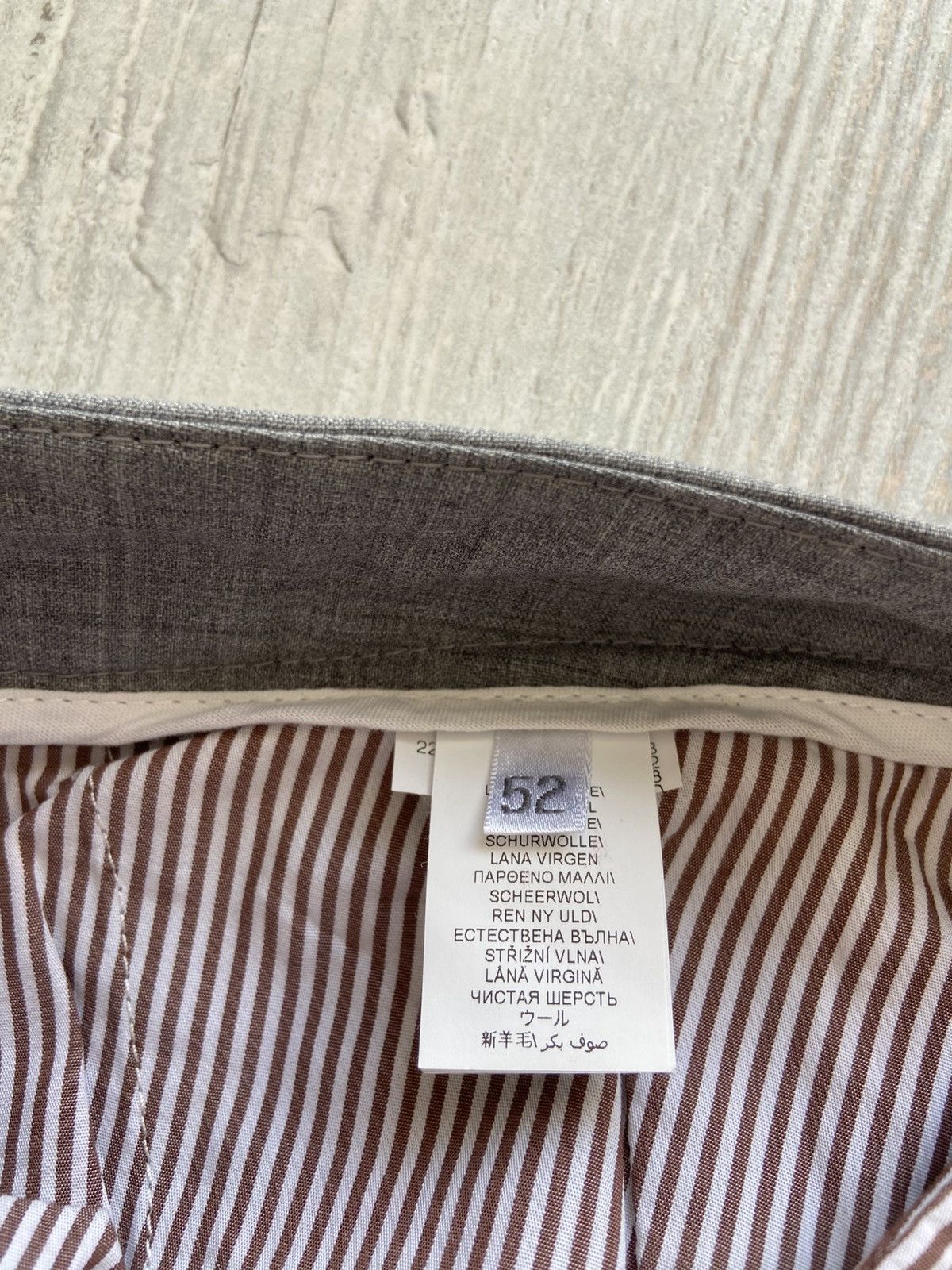 Brunello Cucinelli Brunello Cucinelli Leisure Fit Virgin Wool Cargo Pants Size US 39 - 14 Thumbnail