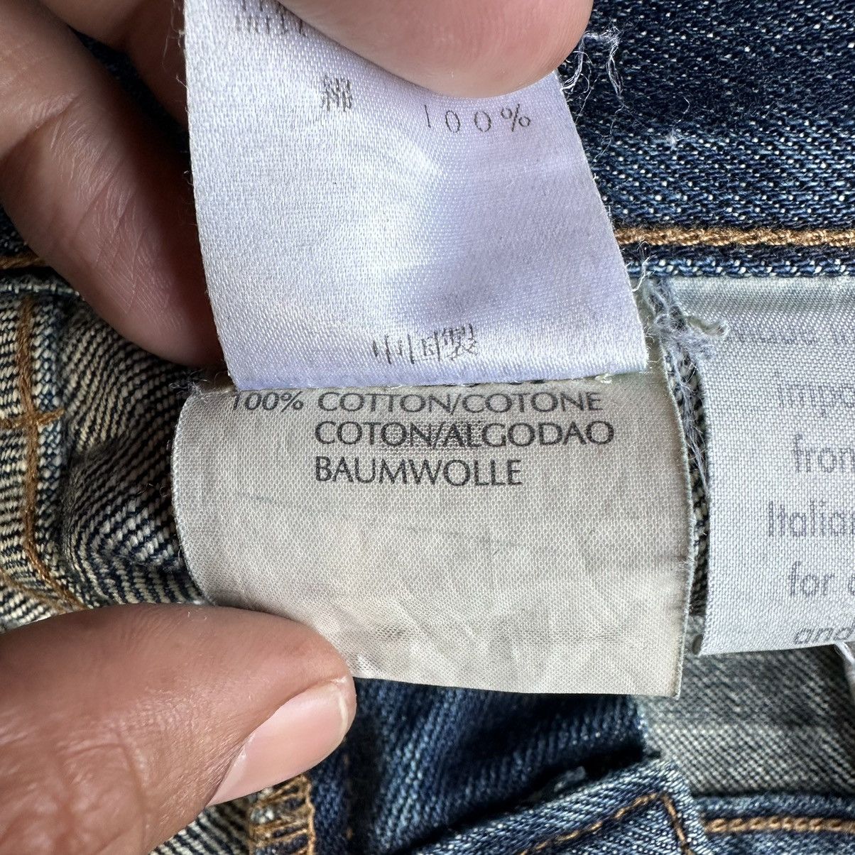 Calvin Klein Calvin Klein Italy Destroyed Faded Denim 34x30 D587 Size US 34 / EU 50 - 20 Thumbnail