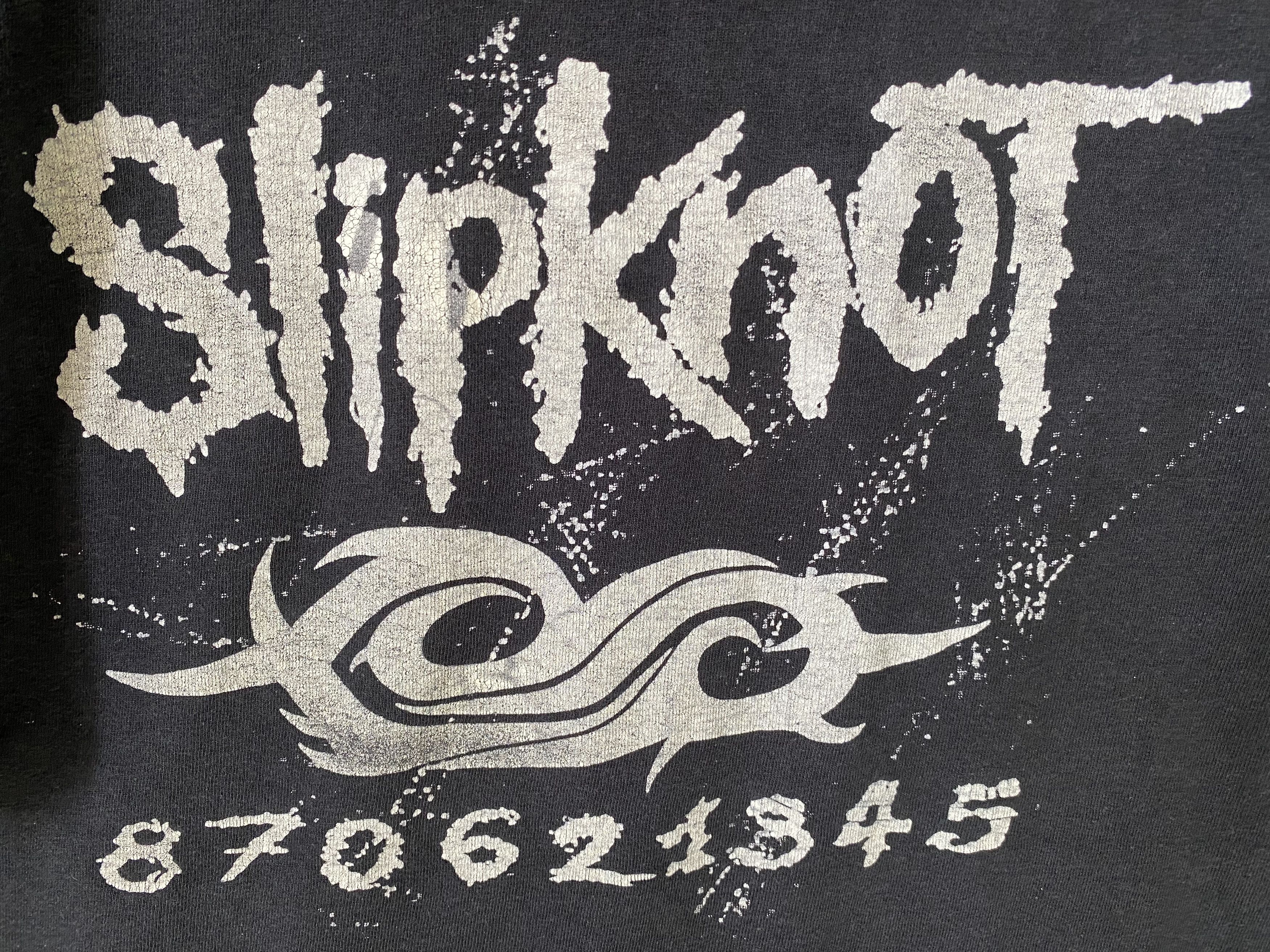 Band Tees Vintage Slipknot line up punk concert tour shirt Size US L / EU 52-54 / 3 - 9 Thumbnail