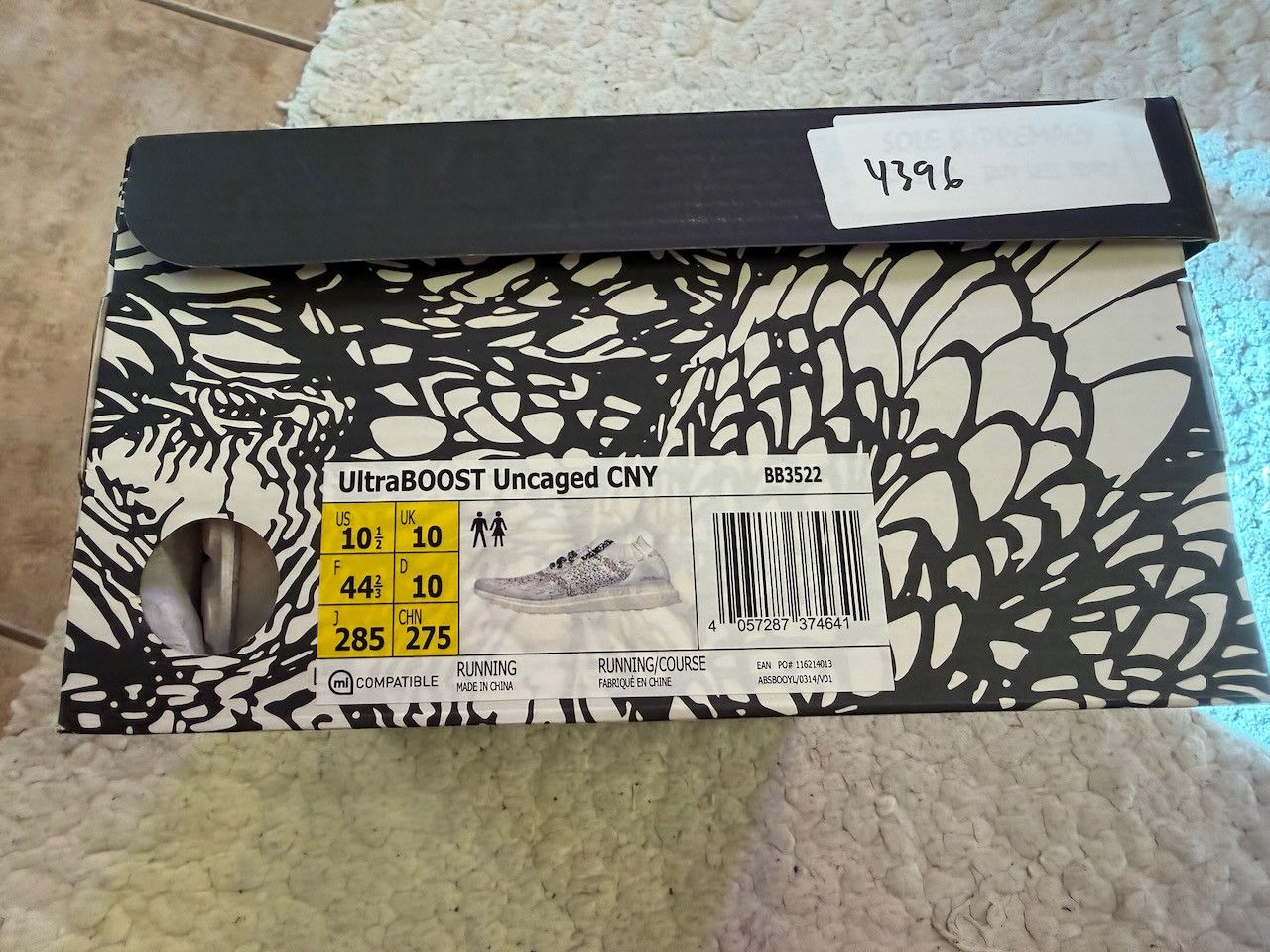 Adidas adidas Ultra Boost Uncaged Chinese New Year BB3522 Size US 10.5 / EU 43-44 - 3 Thumbnail