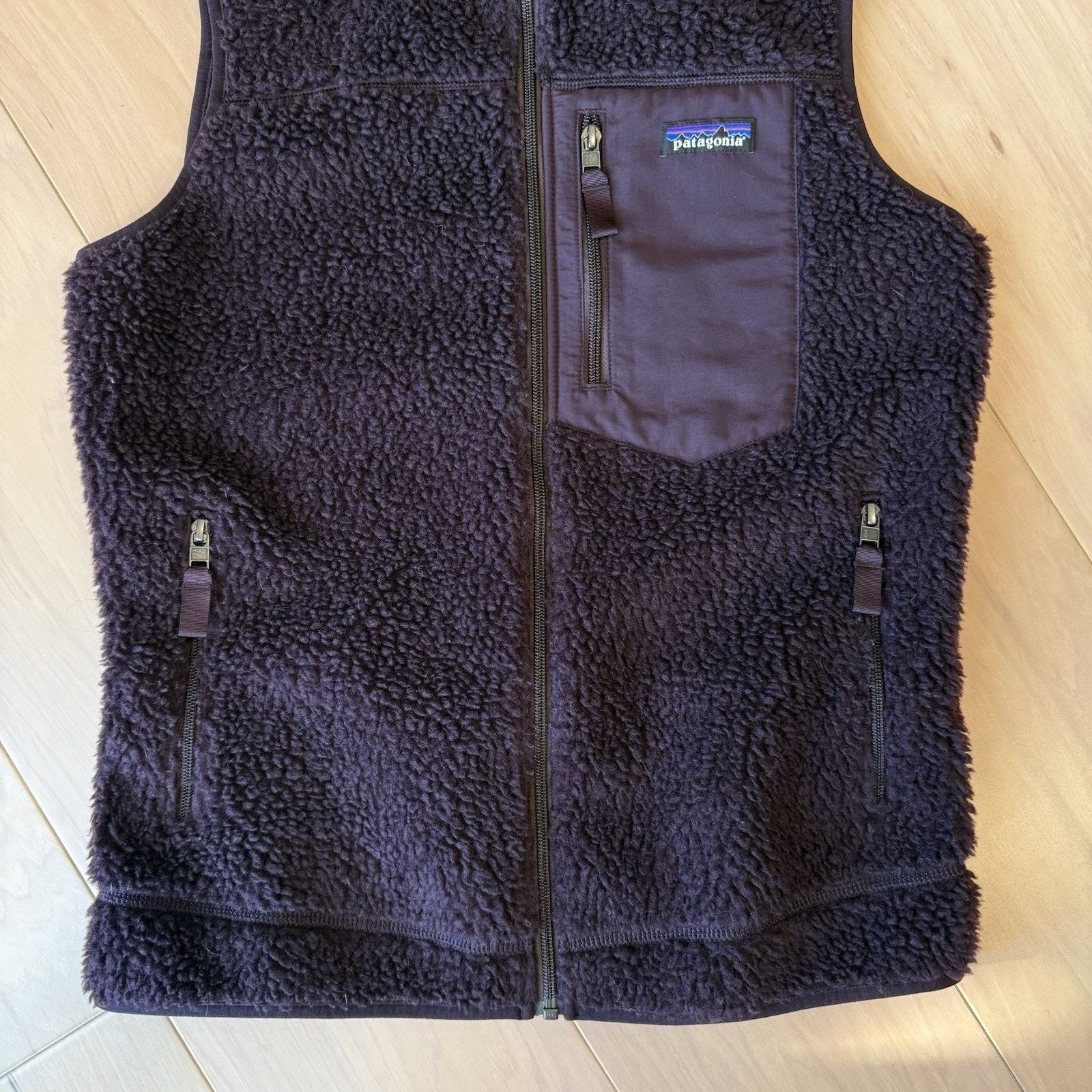Patagonia Patagonia Classic Retro X Vest Women's M Maroon Full Zip Size M / US 6-8 / IT 42-44 - 4 Thumbnail