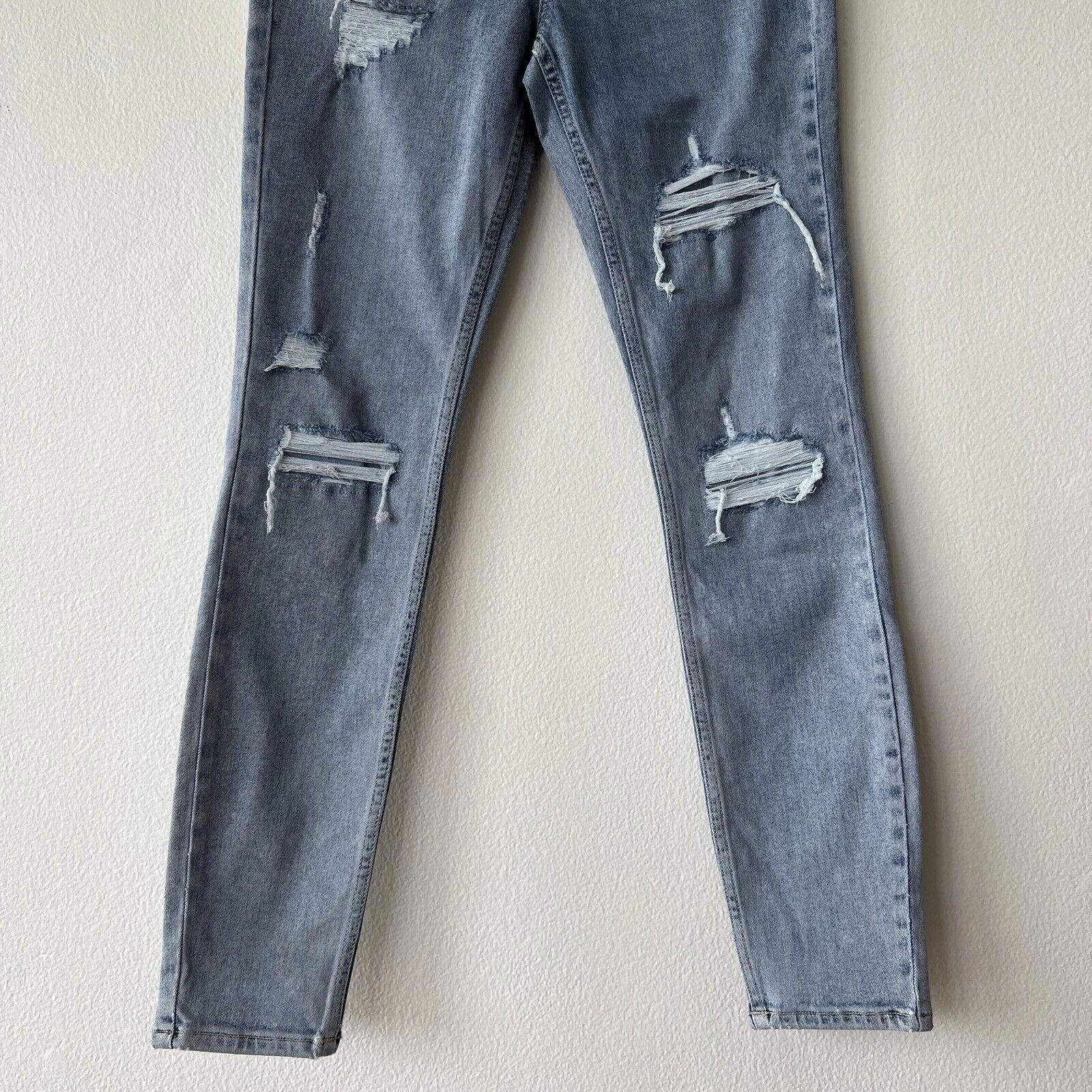 Ksubi new Ksubi womens denim jean small 26 8 spray on skinny blue Size 26" / US 2 / IT 38 - 3 Thumbnail