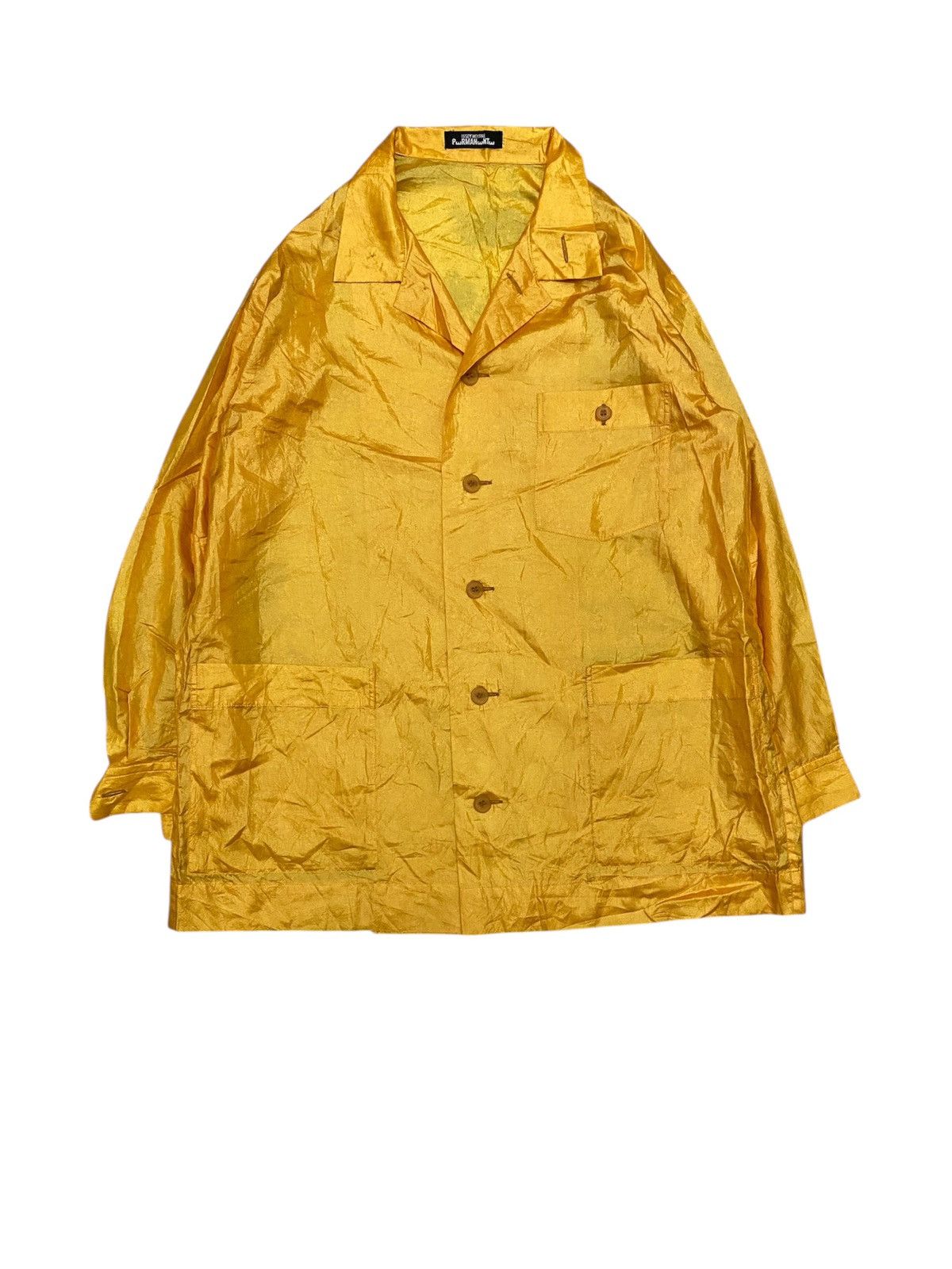 Issey Miyake 1980s Issey Miyake Nylon button up Size US M / EU 48-50 / 2 - 1 Thumbnail