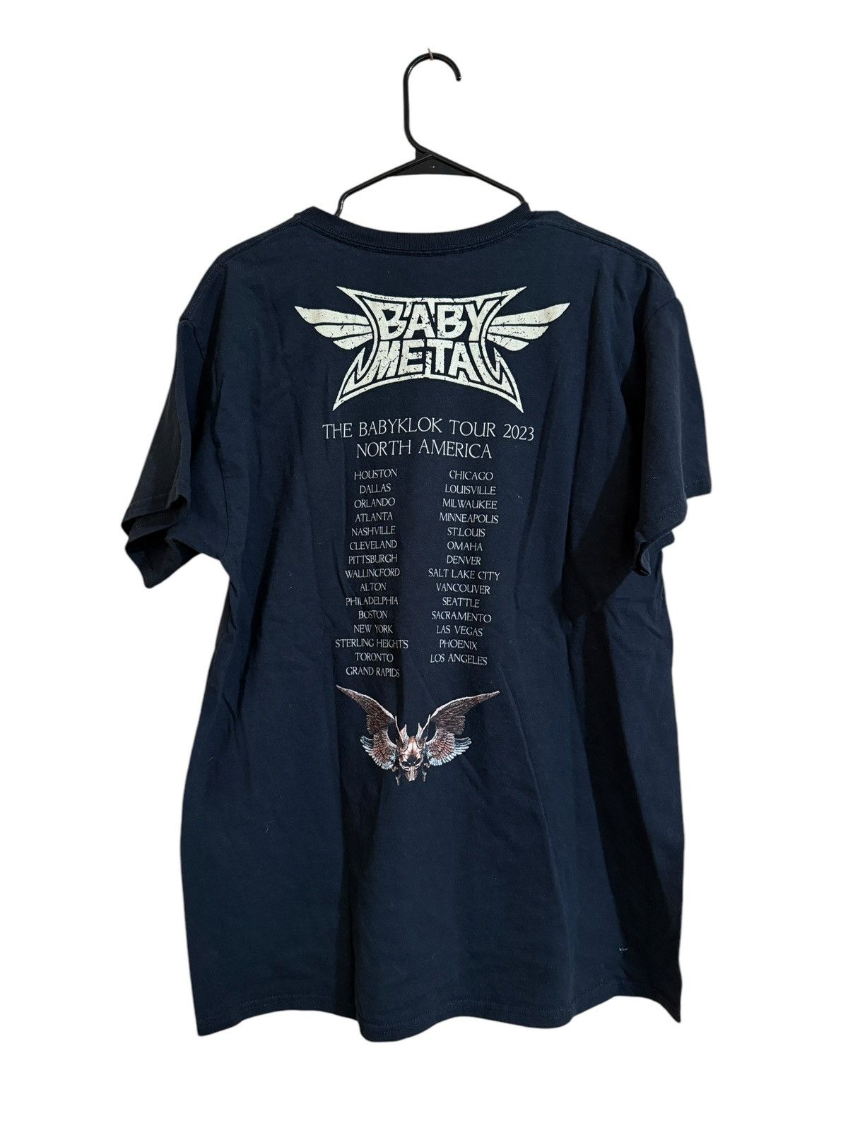 Band Tees 2023 Baby Metal x Dethklok Tour Tee Size US L / EU 52-54 / 3 - 2 Thumbnail