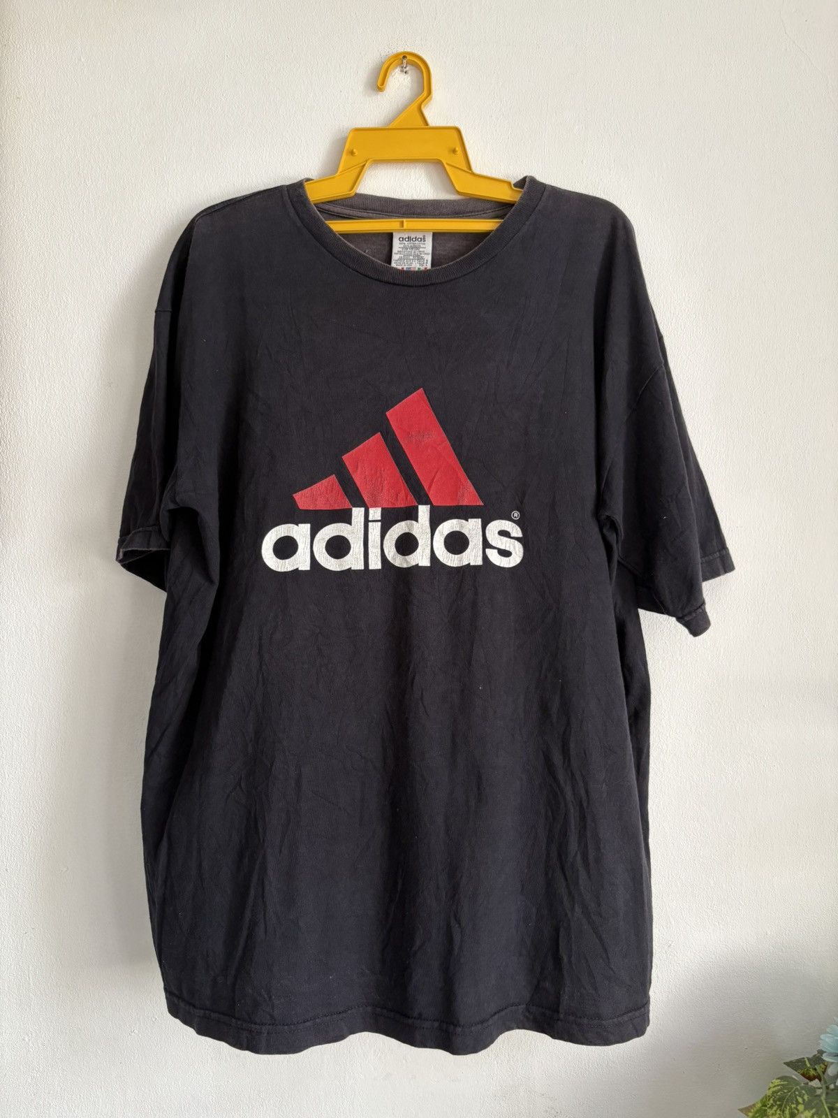Adidas Vintage 90s Adidas T-Shirt Size US XXL / EU 58 / 5 - 1 Thumbnail