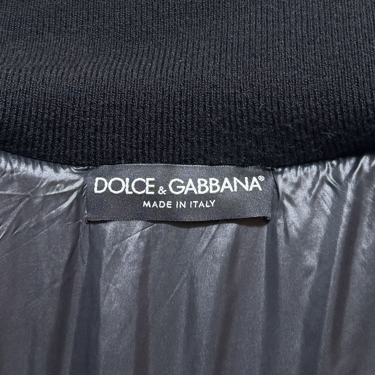 Dolce & Gabbana Dolce & Gabbana AMORE Mirror Floral Jacquard Bomber Jacket Size US M / EU 48-50 / 2 - 2 Thumbnail