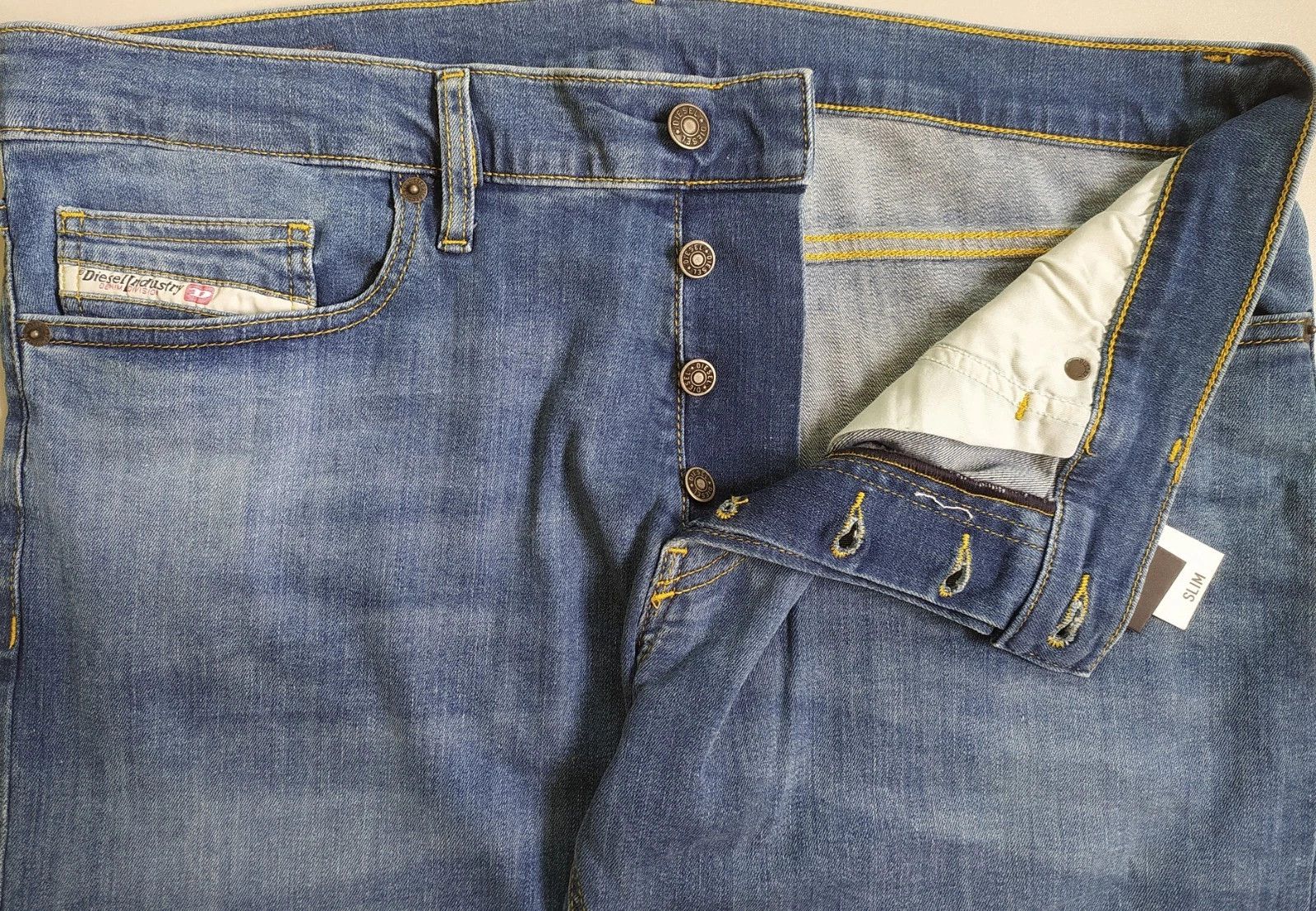 Diesel Diesel D-LUSTER L.32 MENS JEANS T/9954 Size US 34 / EU 50 - 5 Thumbnail