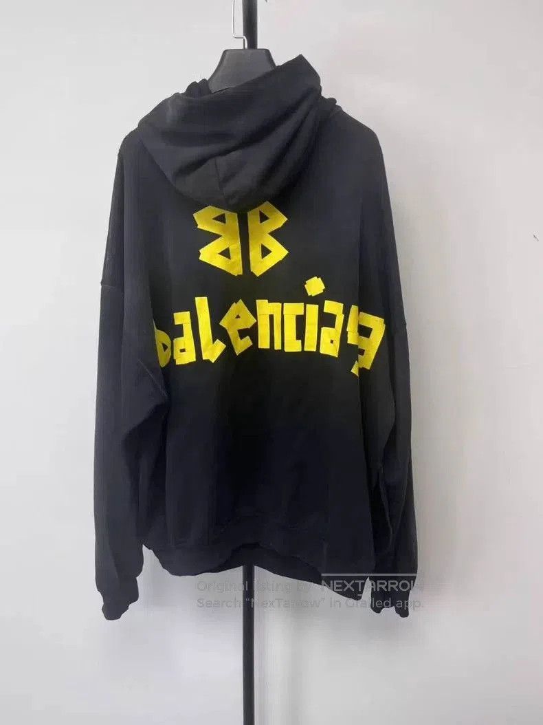 Balenciaga Balenciaga Logo Print Hoodie. Size US S / EU 44-46 / 1 - 2 Thumbnail