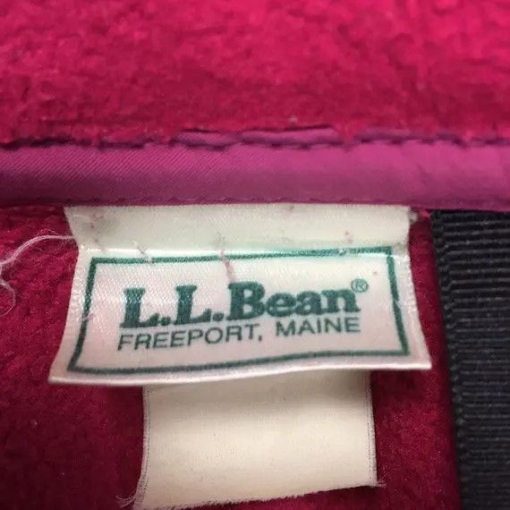 L.L. Bean L.L BEAN Freeport Maine Zip Up Fleece Sweater Spell Out Size S / US 4 / IT 40 - 8 Thumbnail