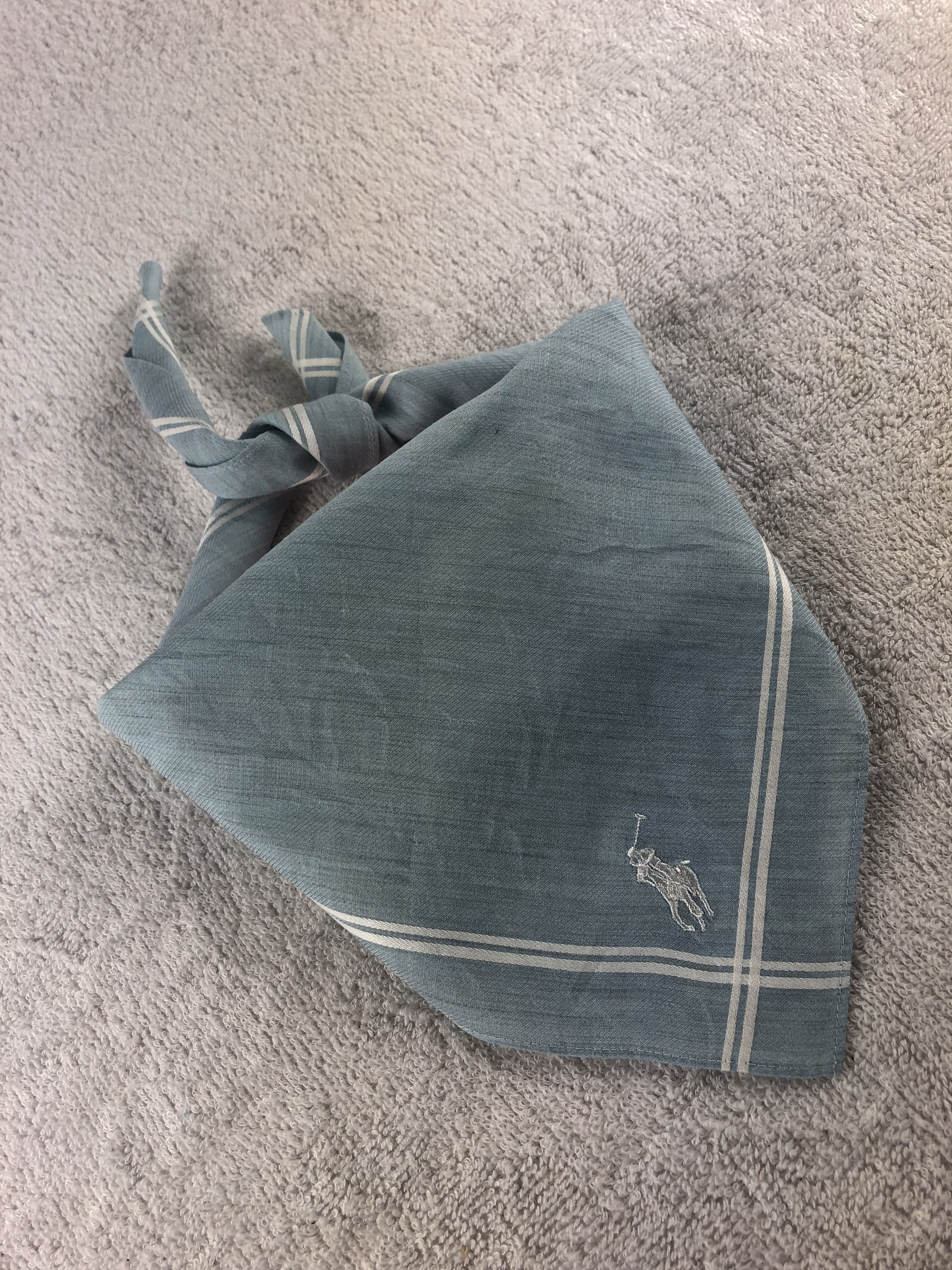Polo Ralph Lauren × Ralph Lauren × Vintage Polo Ralph Lauren Handkerchief / Bandana / Neckerchief Size ONE SIZE - 2 Thumbnail