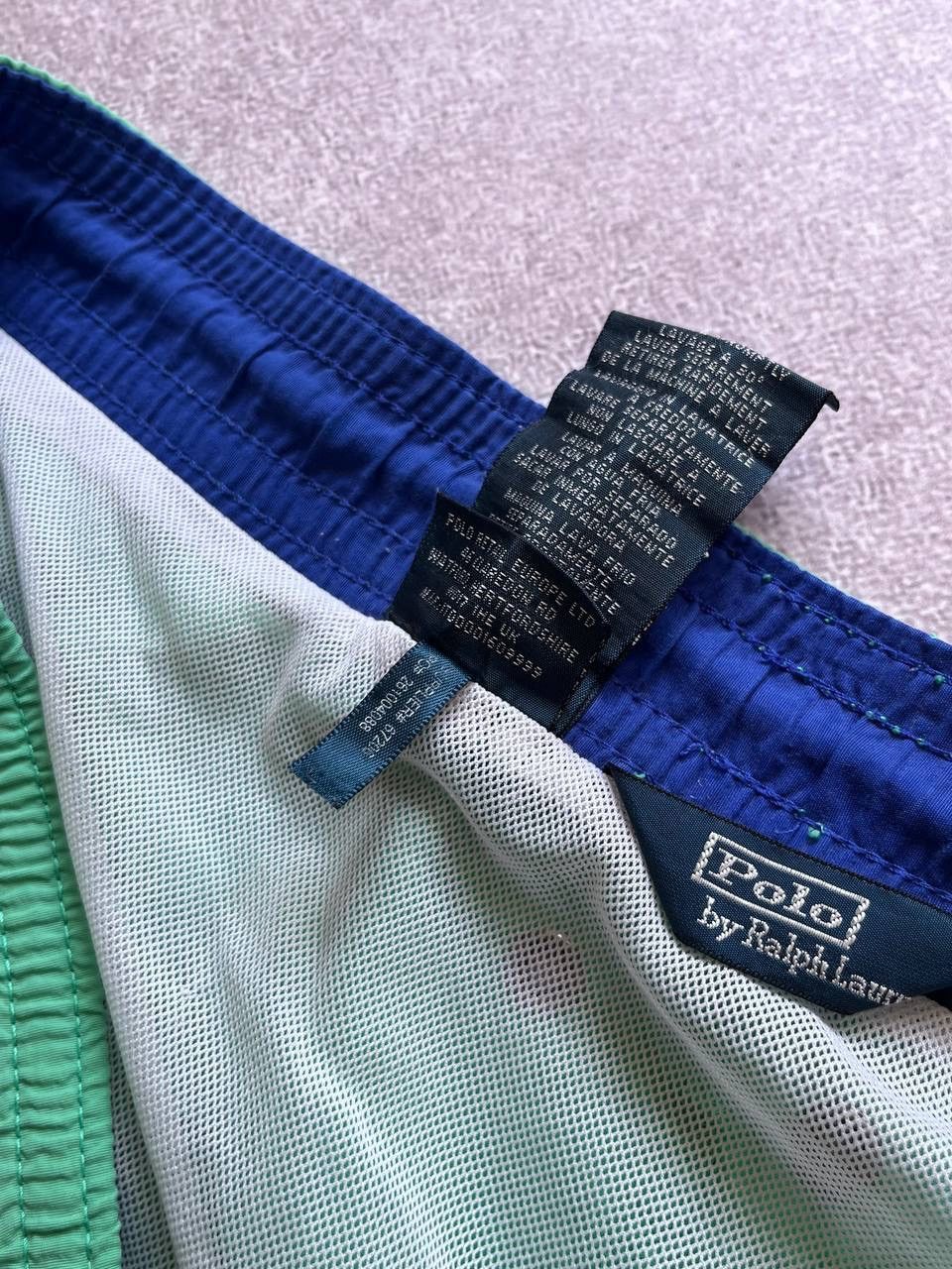 Polo Ralph Lauren Vintage Polo Bear Ralph Lauren Swimming Shorts Y2K 36 Size US 36 / EU 52 - 6 Thumbnail