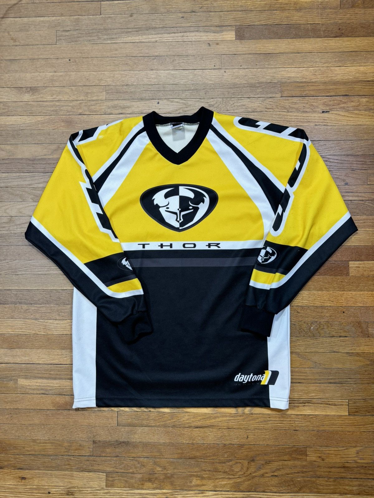 Vintage Vintage Thor Dirtbike Jersey Size US M / EU 48-50 / 2 - 1 Thumbnail