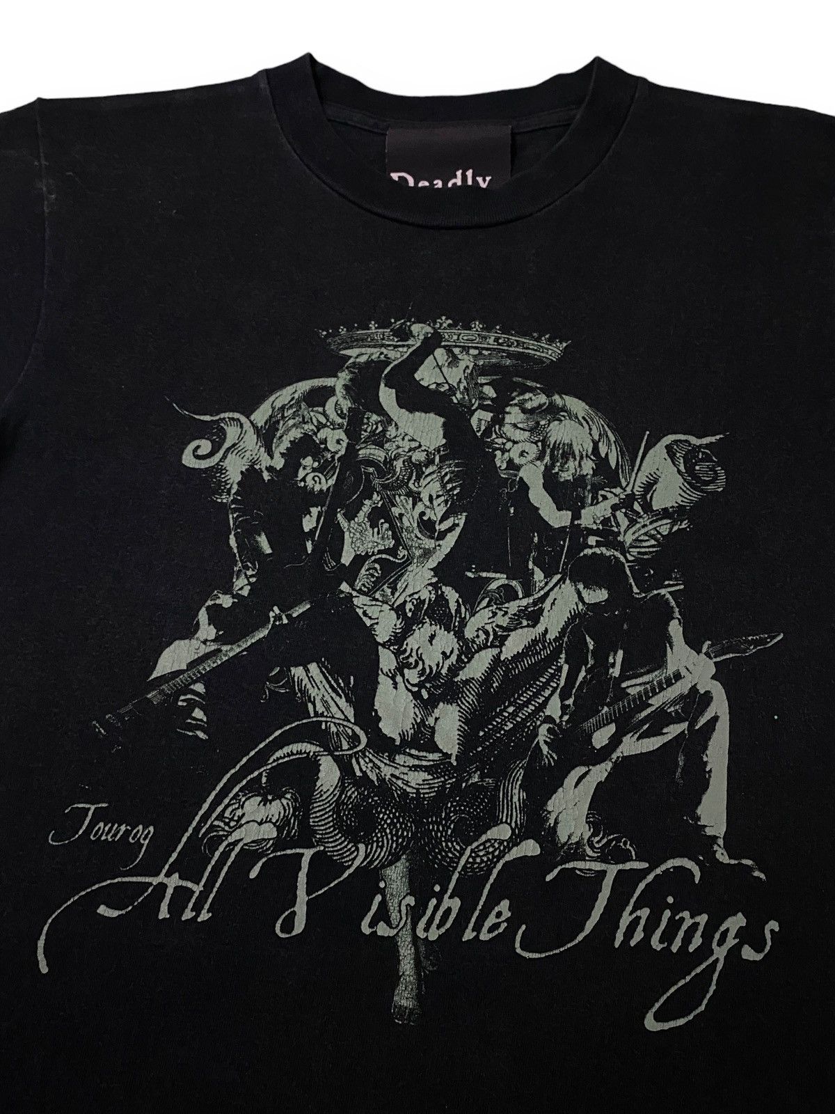 Band Tees × Japanese Brand DEADLY CLARIS DIR EN GREY JAPANESE BAND TSHIRT Size US S / EU 44-46 / 1 - 2 Thumbnail