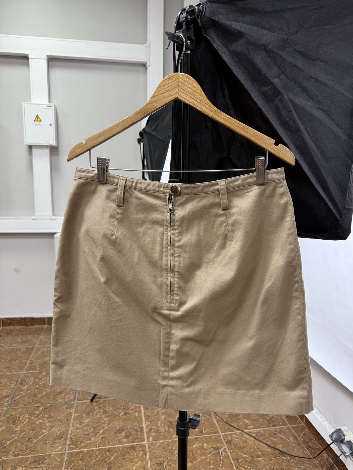 Burberry 🇬🇧 Vintage Burberry Brit London Skirt Rare Retro Size 32" / US 10 / IT 46 - 1 Thumbnail