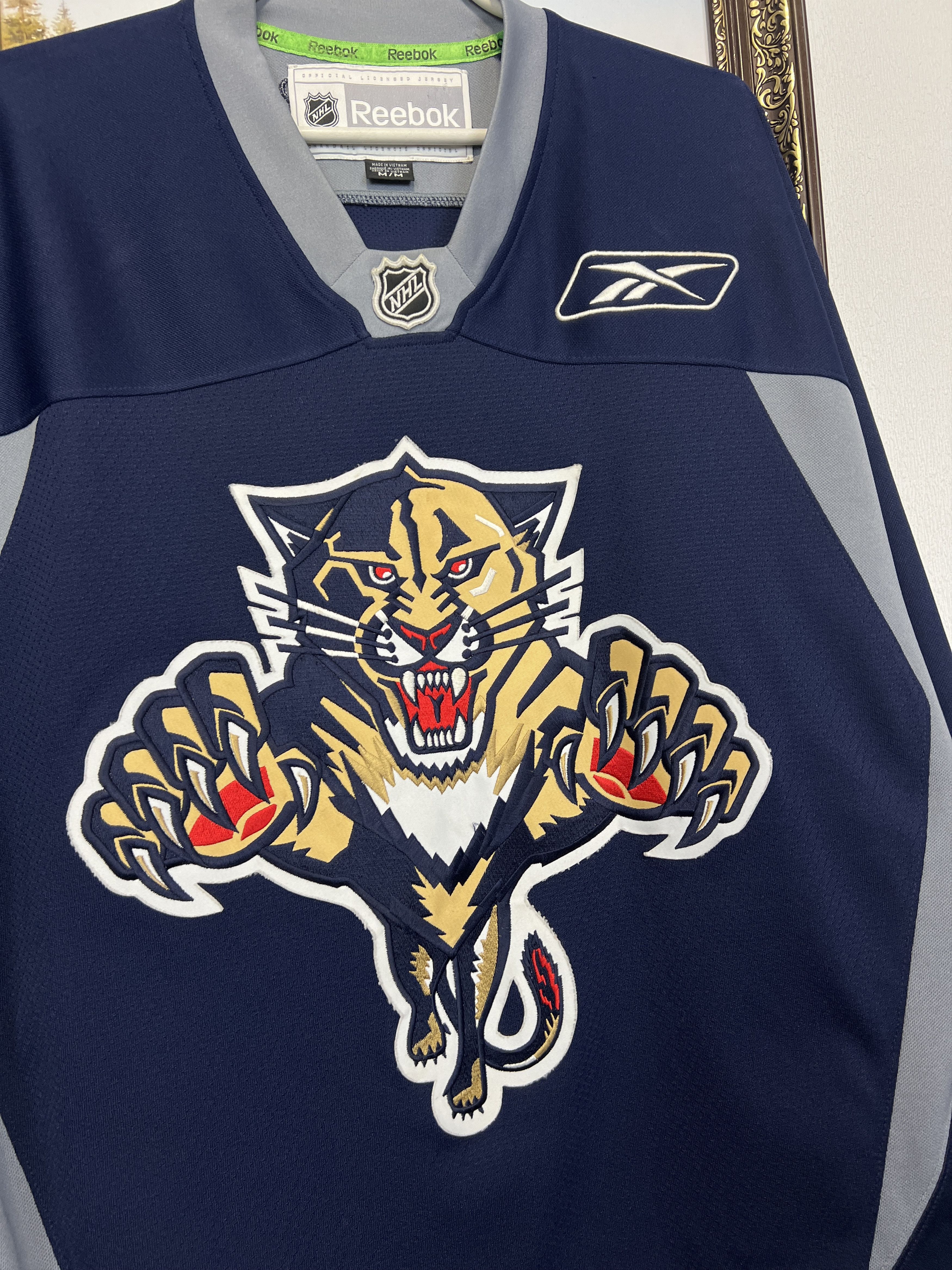Reebok Vintage Florida Panthers NHL Jersey Trikot Ice Hockey Rare Size US M / EU 48-50 / 2 - 3 Thumbnail