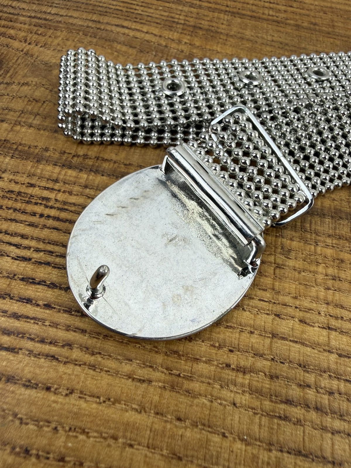 Vivienne Westwood Vintage Vivienne Westwood Ball Chain Orb Metal Belt Silver Size ONE SIZE - 9 Thumbnail