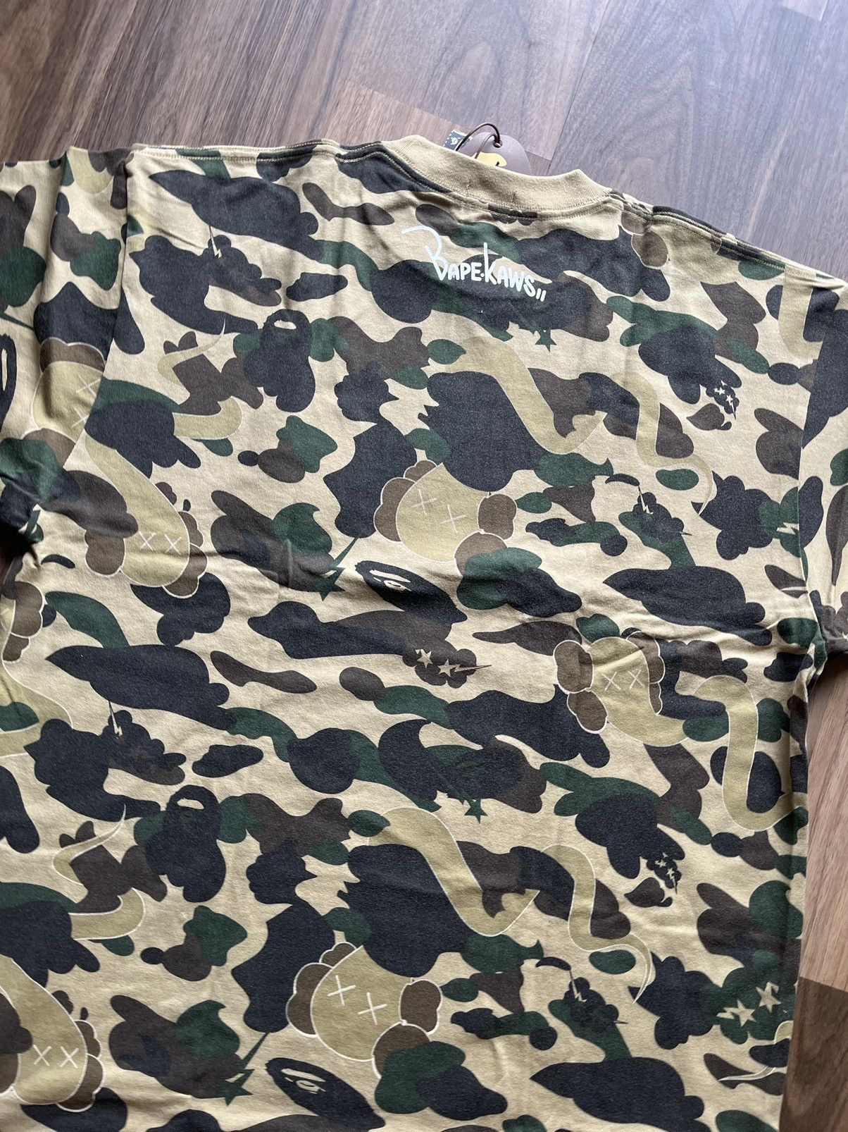 Bape × Kaws 2005 Bape x Kaws Bendy 1st Camo Tee Size US L / EU 52-54 / 3 - 4 Thumbnail