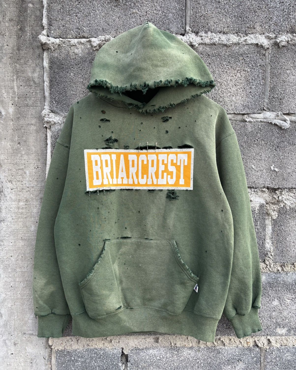 Russell Athletic Thrashed 90s Distressed Russell Faded Hoodie Size US M / EU 48-50 / 2 - 4 Thumbnail