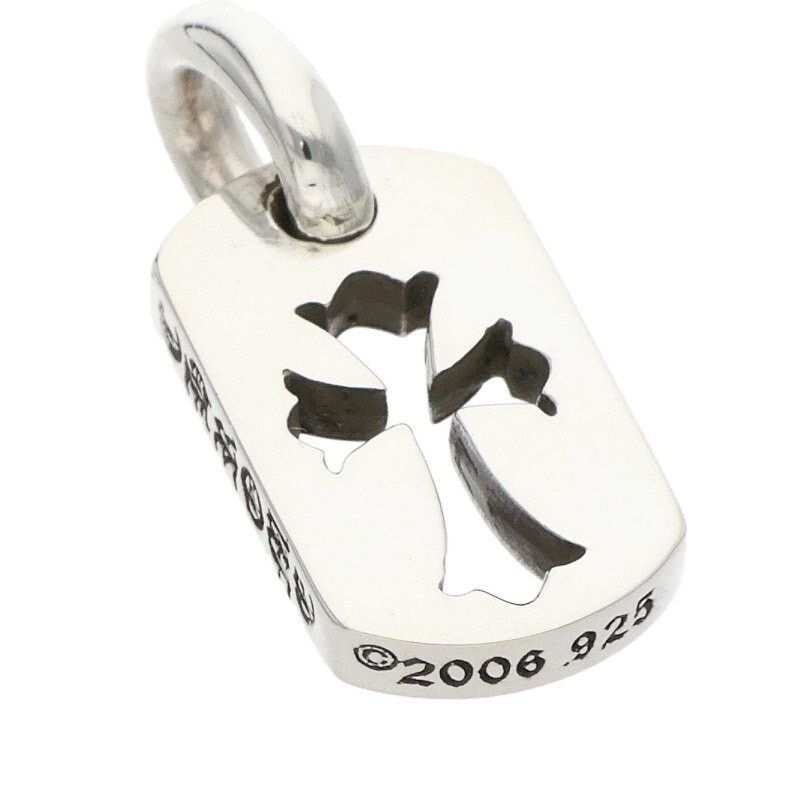 Chrome Hearts Chrome Hearts Tiny Cutout Cross Dog Tag Necklace Size ONE SIZE - 4 Thumbnail