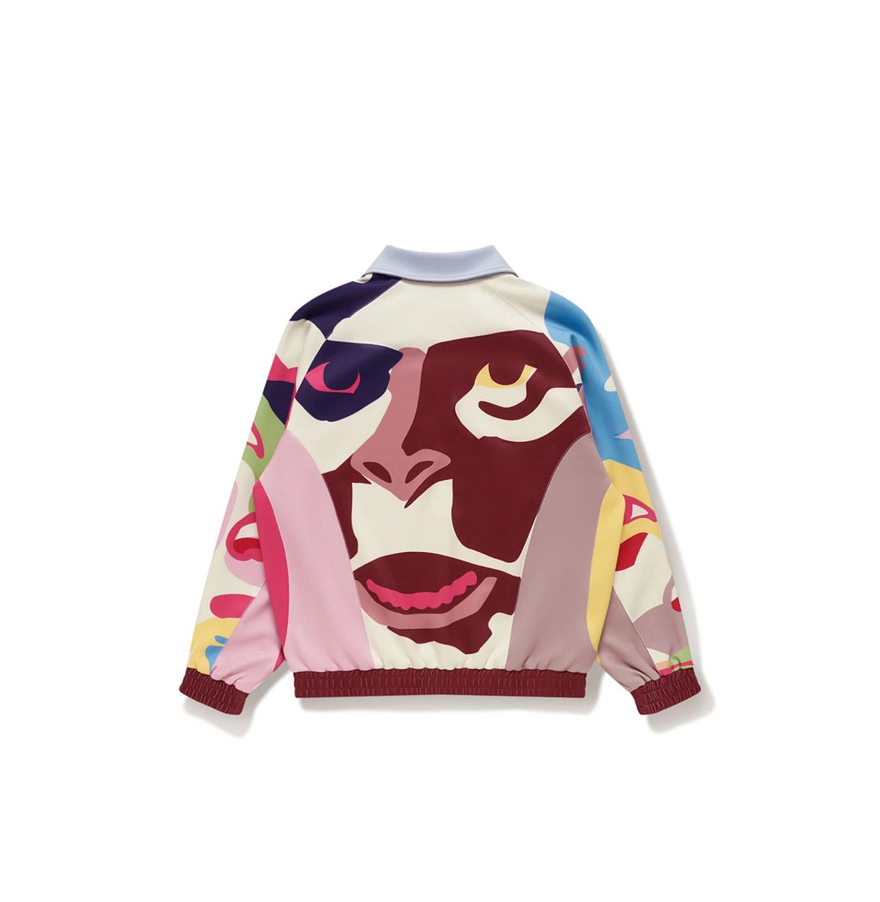 トップス BAPE x KIDSUPER PATCHWORK TRACK JACKET BAPE X KIDSUPER PATCHWORK TRACK JACKET [MULTI] - KidSuper