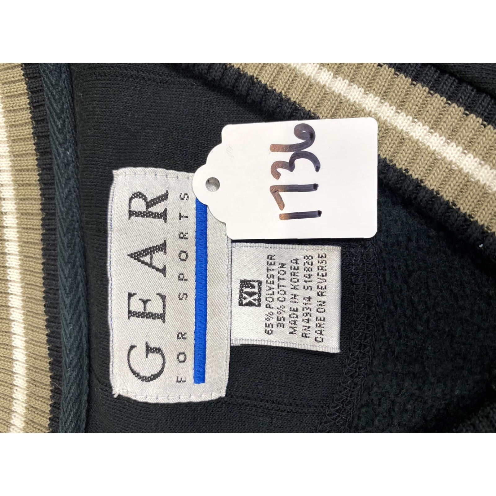 Vintage VINTAGE Gear for Sports Sweater Vest #1736 Size US XL / EU 56 / 4 - 5 Thumbnail