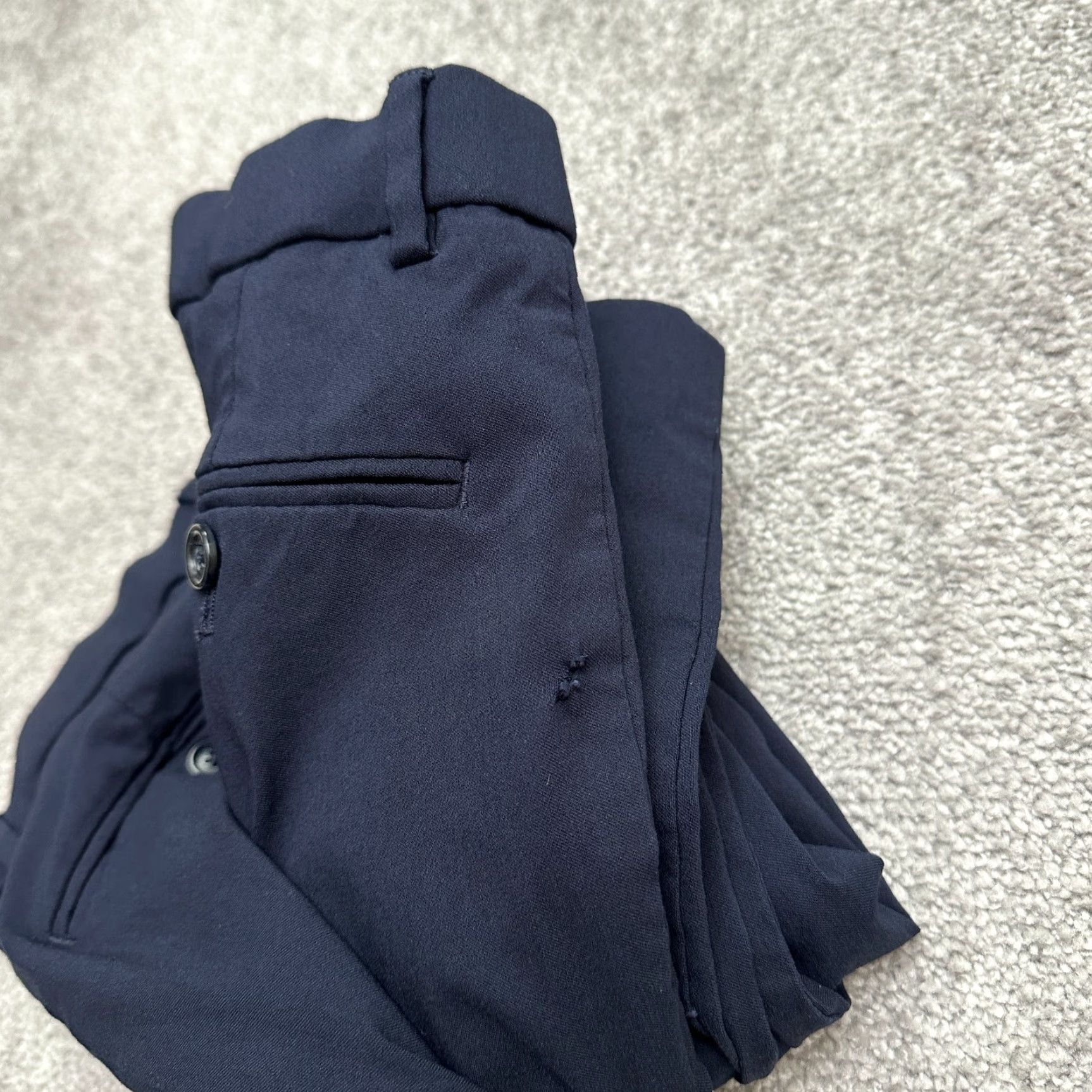 Tommy Hilfiger Tommy Hilfiger Pants Mens 34x30 Blue Straight Leg Stretch Work Business Size US 34 / EU 50 - 3 Thumbnail