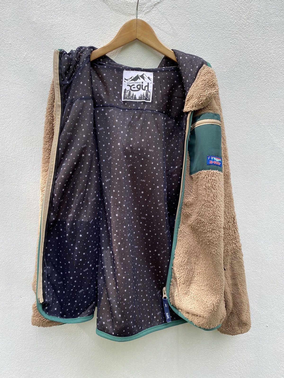 Japanese Brand Vintage X-girl Single Pocket Fleece Hoodie Size US S / EU 44-46 / 1 - 11 Thumbnail