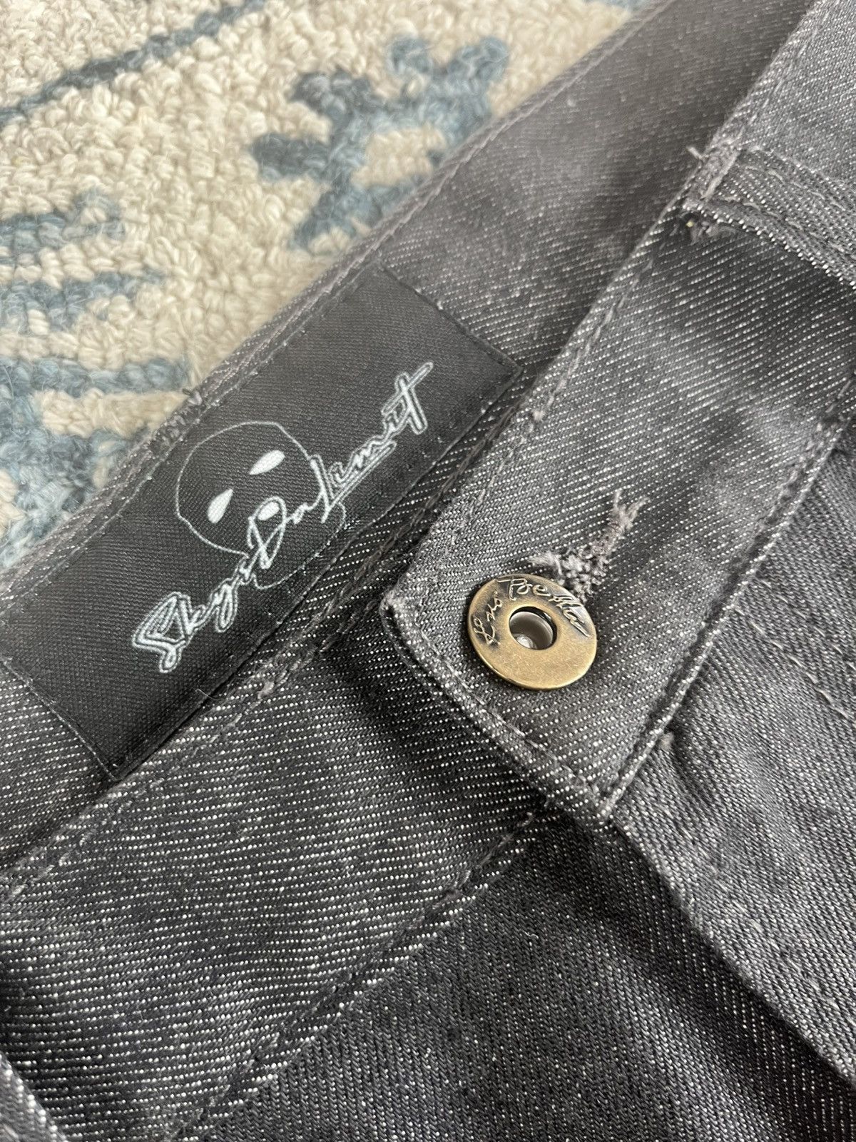 Other SKYSDALIMIT RAW CHARCOAL EL CHAPO JEANS Size US 38 / EU 54 - 3 Thumbnail