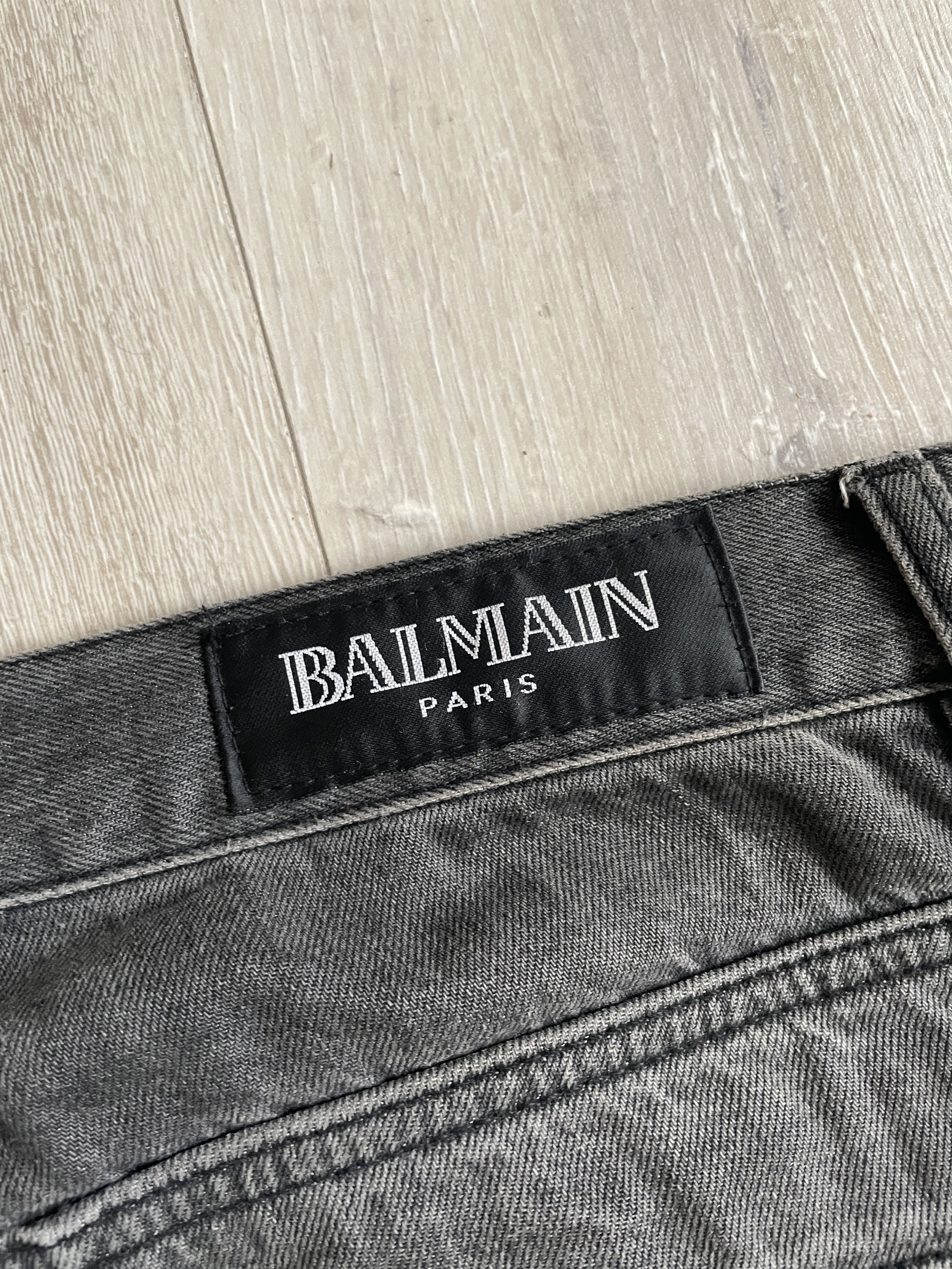Balmain Balmain SS10 bikers by Christophe Decarnin Size US 33 - 13 Thumbnail