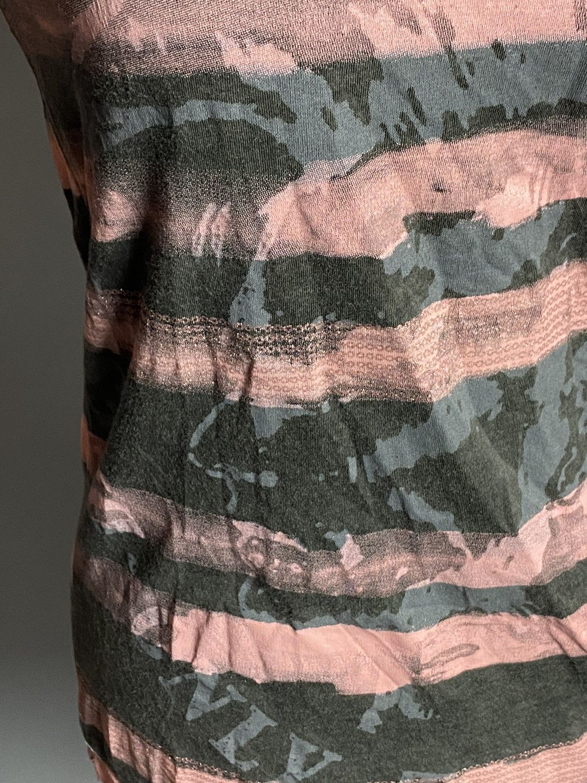 Diesel Diesel Women’s Graphic Stripe T-Shirt Size S Wash Pink Logo Size S / US 4 / IT 40 - 6 Thumbnail