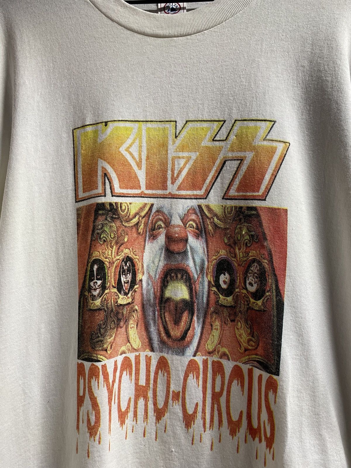 Band Tees Vintage 90’s Kiss Band Tee Shirt Men’s XLarge Size US XL / EU 56 / 4 - 6 Thumbnail