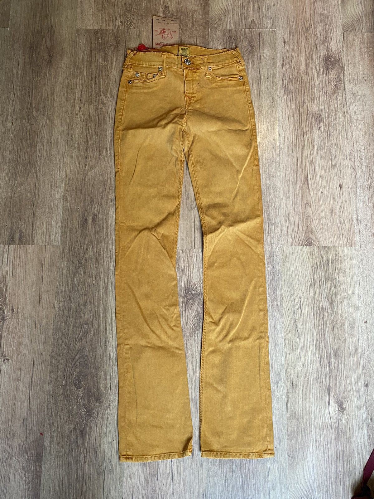True Religion × Vintage True Religion Pant Jeans Row Seat Big Logo Vintage New USA Size 26" / US 2 / IT 38 - 5 Thumbnail