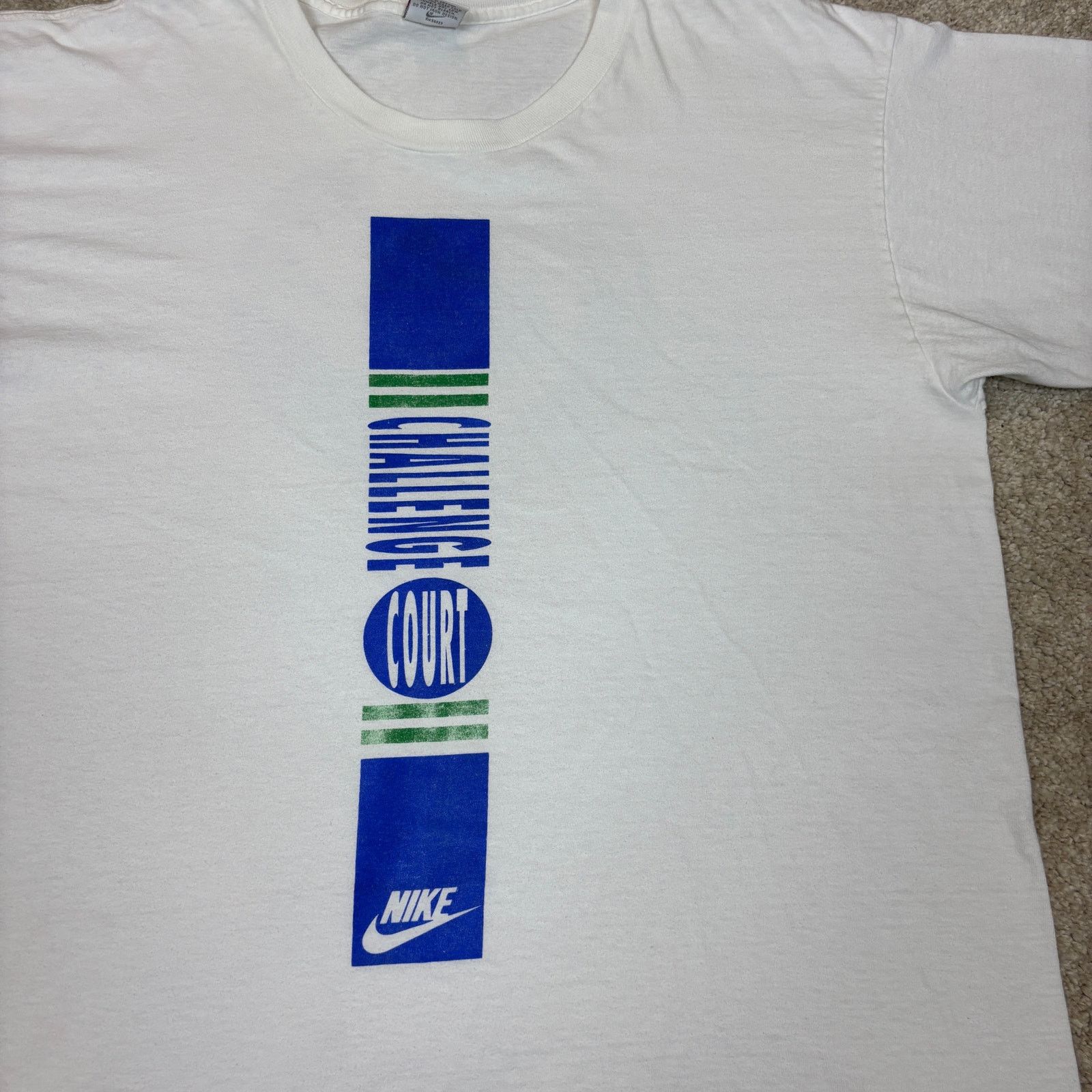【NIKE】90s ナイキ CHALLENGE COURT ハーフジップ Tee NIKE】90s ナイキ CHALLENGE COURT ハーフジップ Tee - メルカリ