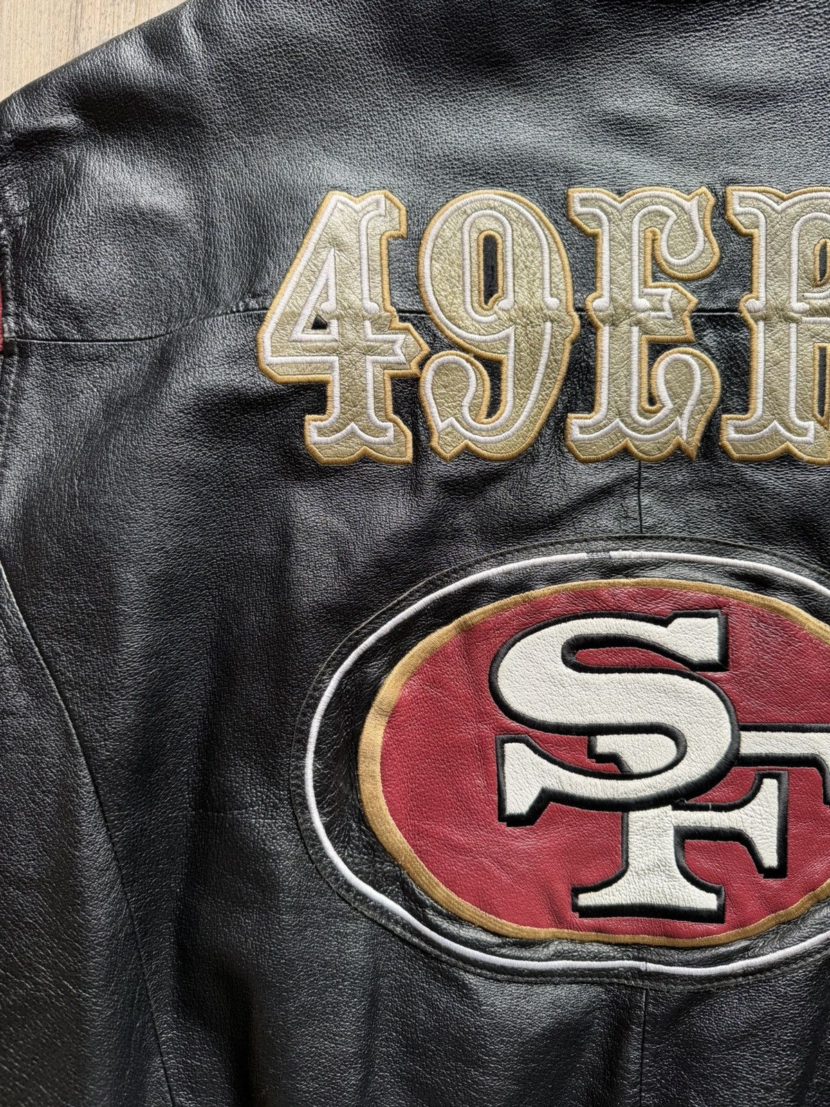 Other San Francisco 49ers Leather Jacket (SF Logo) Size US XL / EU 56 / 4 - 6 Thumbnail