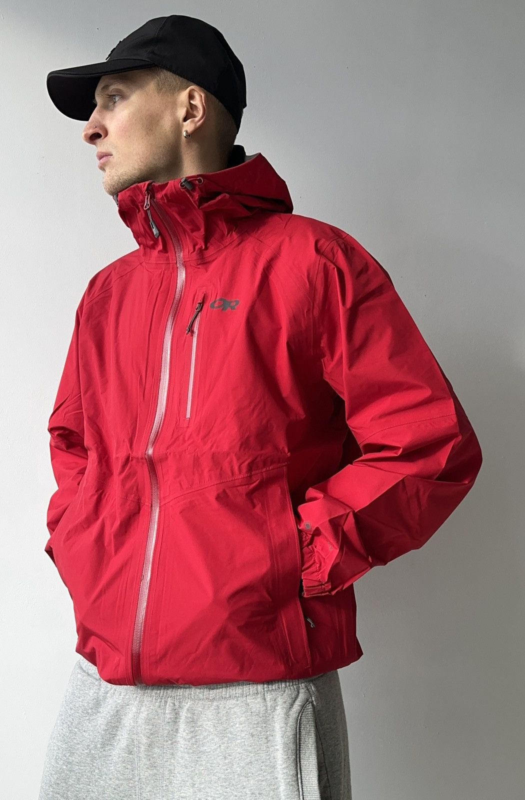Outdoor Research Foray Gore-Tex Red Jacket Gorpcore Hiking